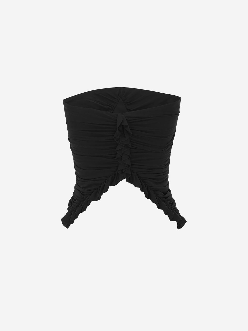 Оригінальна Ruched Bustier Top Saint laurent – вид ззаду