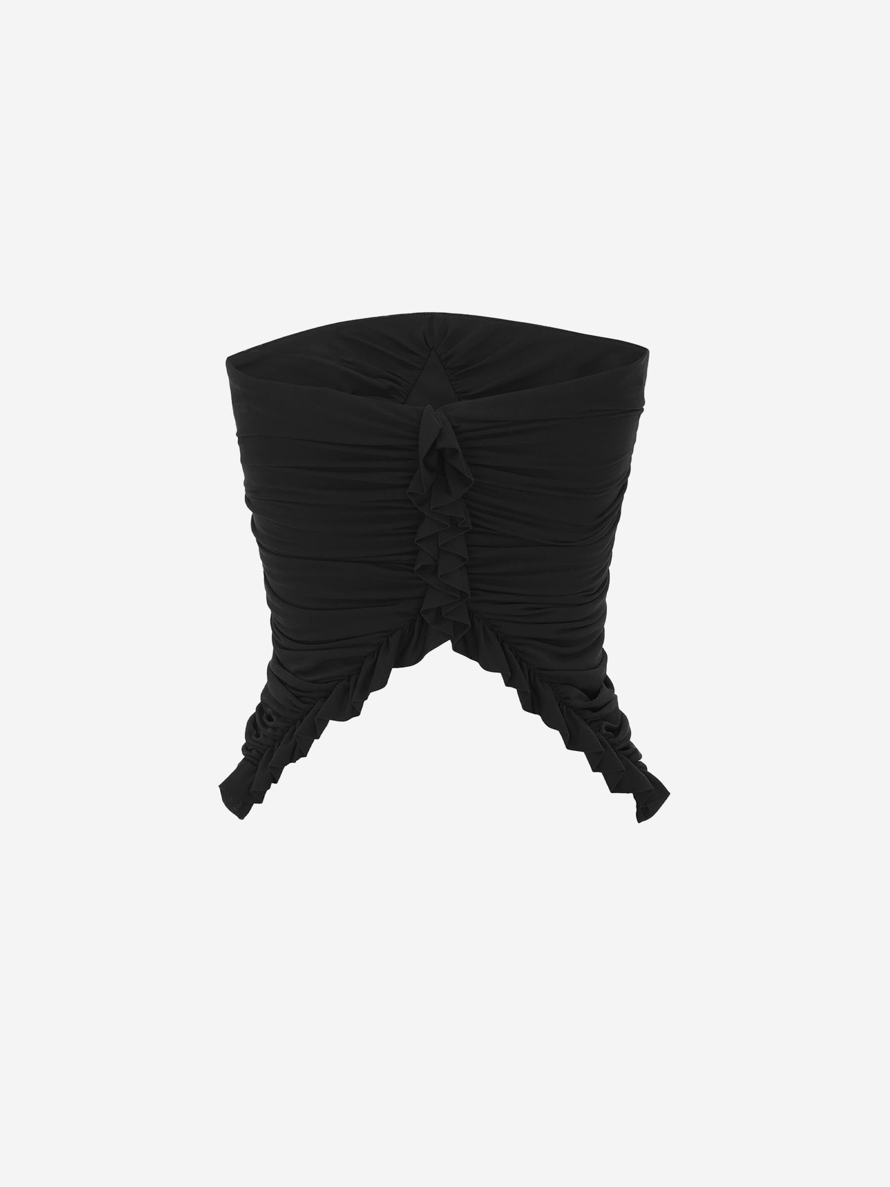 Оригінальна Ruched Bustier Top Saint laurent – вид ззаду