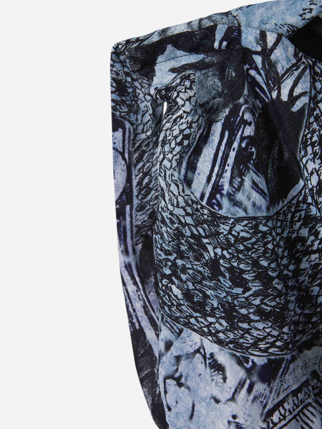 Оригінальна Printed Fitted Top Acne studios – збільшений вид