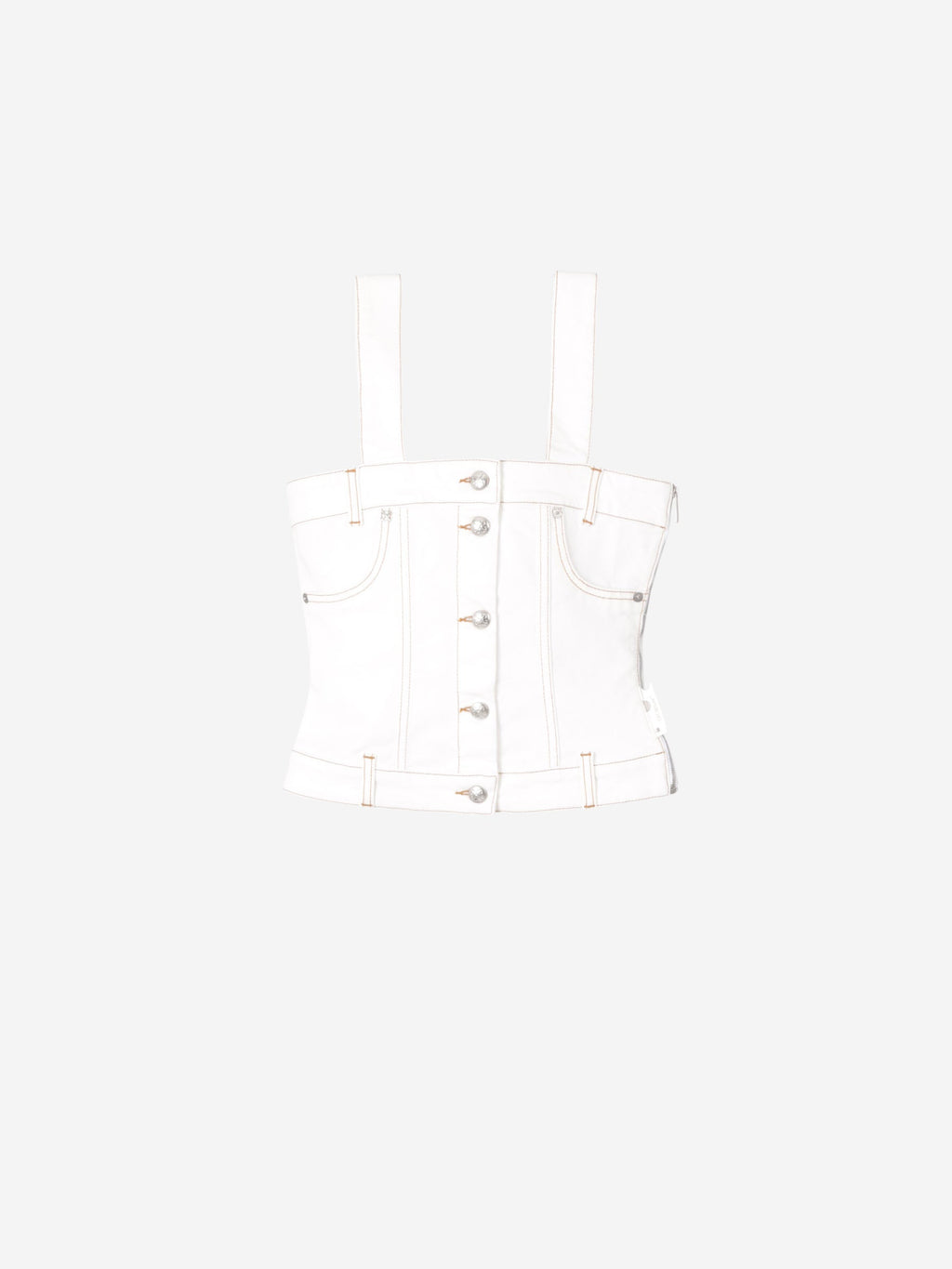 Оригінальна Denim Top Pants Off-white – боковий вид