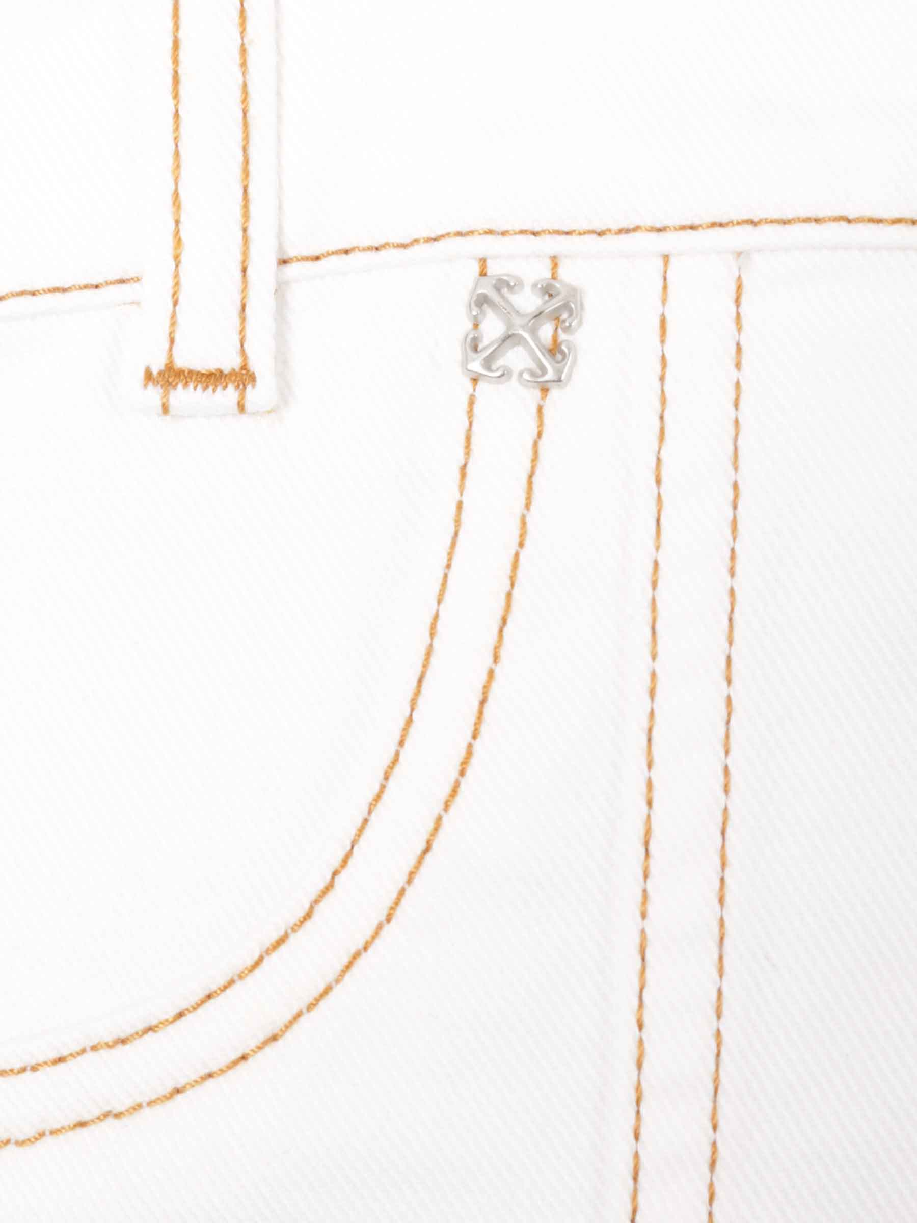 Оригінальна Denim Top Pants Off-white – детальний вид