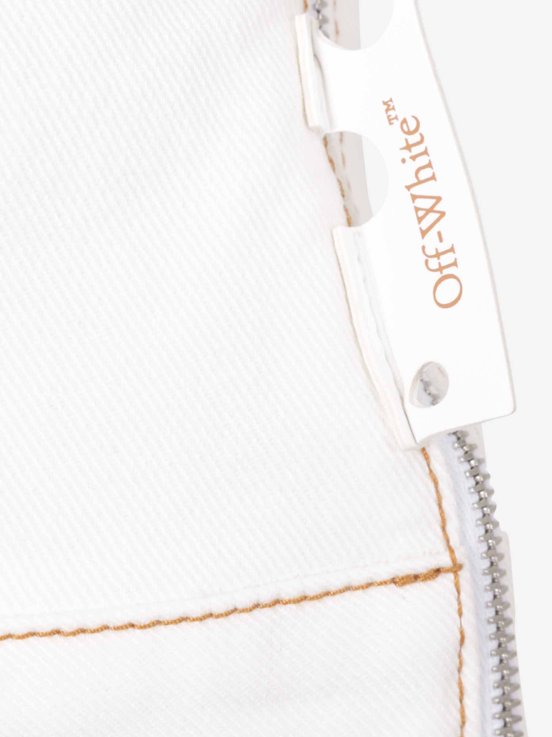 Оригінальна Denim Top Pants Off-white – збільшений вид