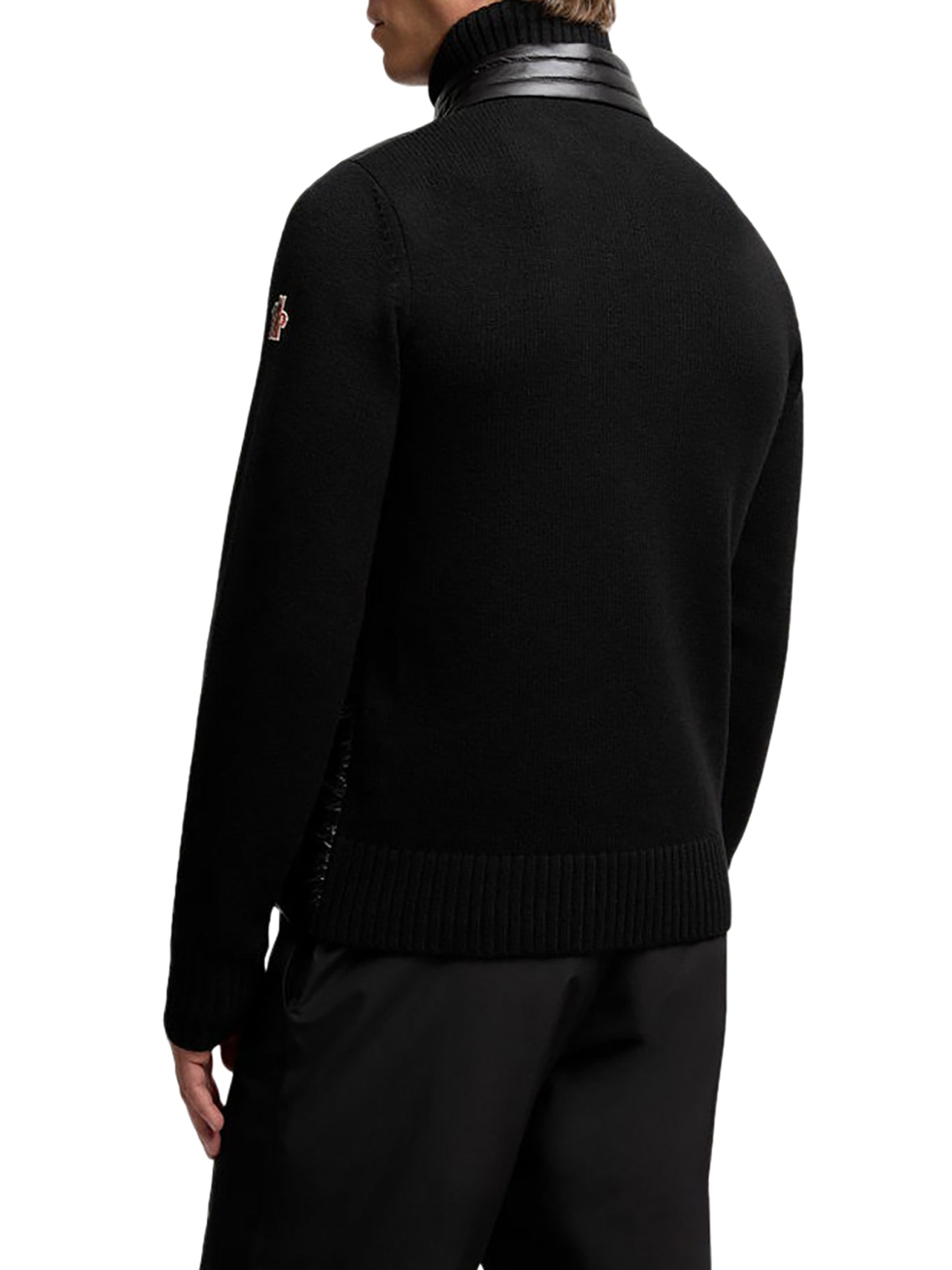 Wool Padded Cardigan With Zip Moncler оригінал – Купити в Україні – збільшений вид