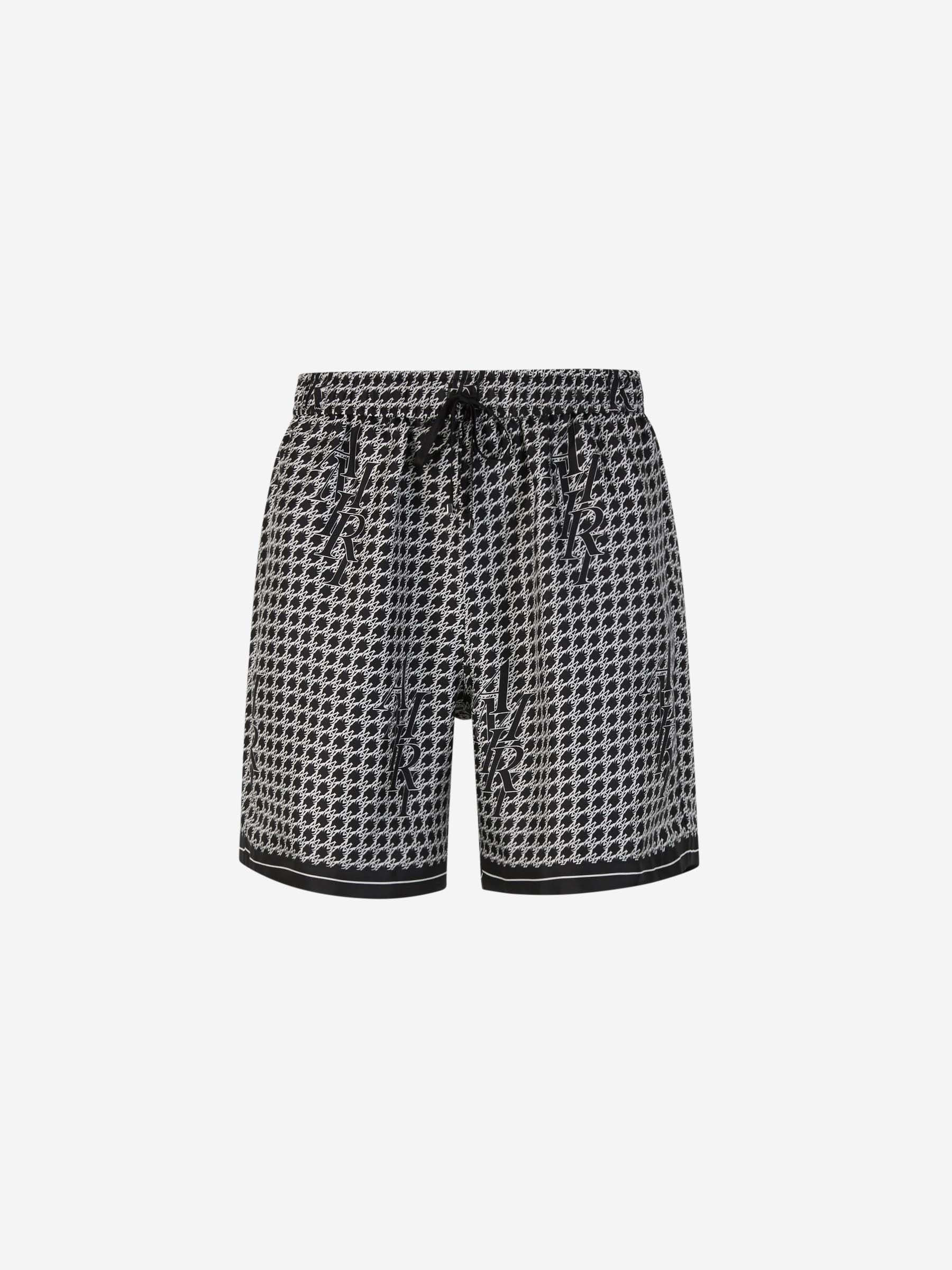 Logo Silk Bermuda Shorts Amiri оригінал – Купити в Україні – боковий вид