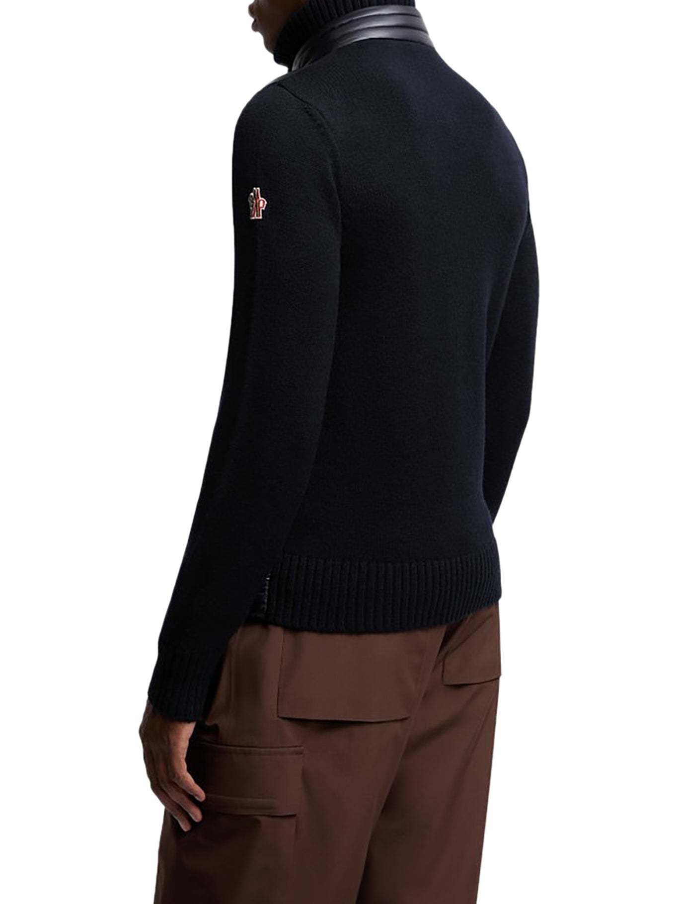 Wool Padded Cardigan With Zip Moncler оригінал – Купити в Україні – збільшений вид