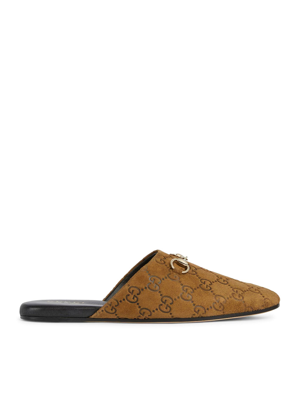 Suede Clog With Horsepower Gucci оригінал – Купити в Україні – боковий вид