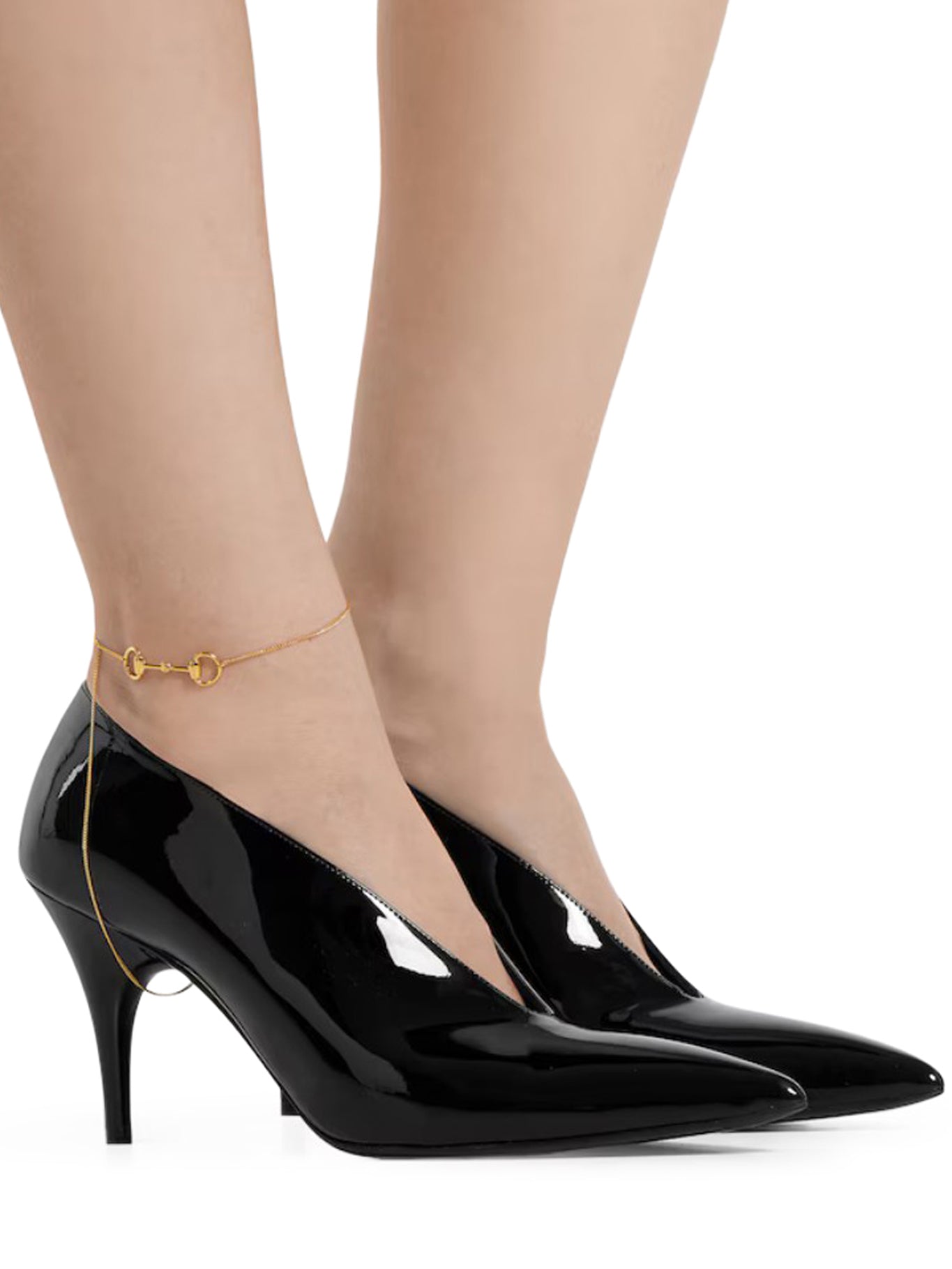 97 PATENT LEATHER SABOT WITH HEEL GUCCI оригінал – Купити в Україні – детальний вид