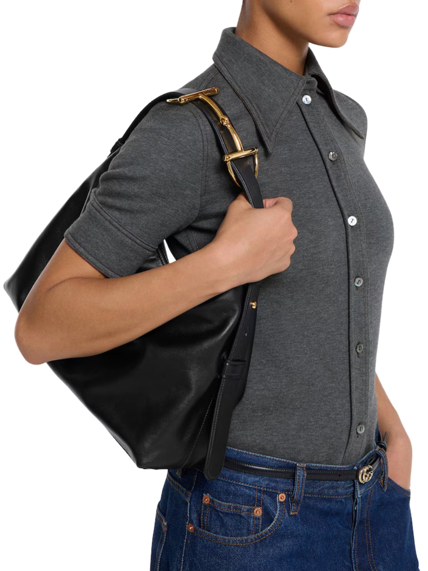 BEATRIX MEDIUM SIZE SHOPPING BAG GUCCI оригінал – Купити в Україні – вид ззаду