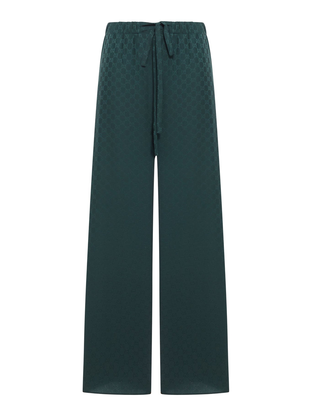 Gg Jacquard Silk Jogging Pants Gucci – Гарантія оригінальності – боковий вид