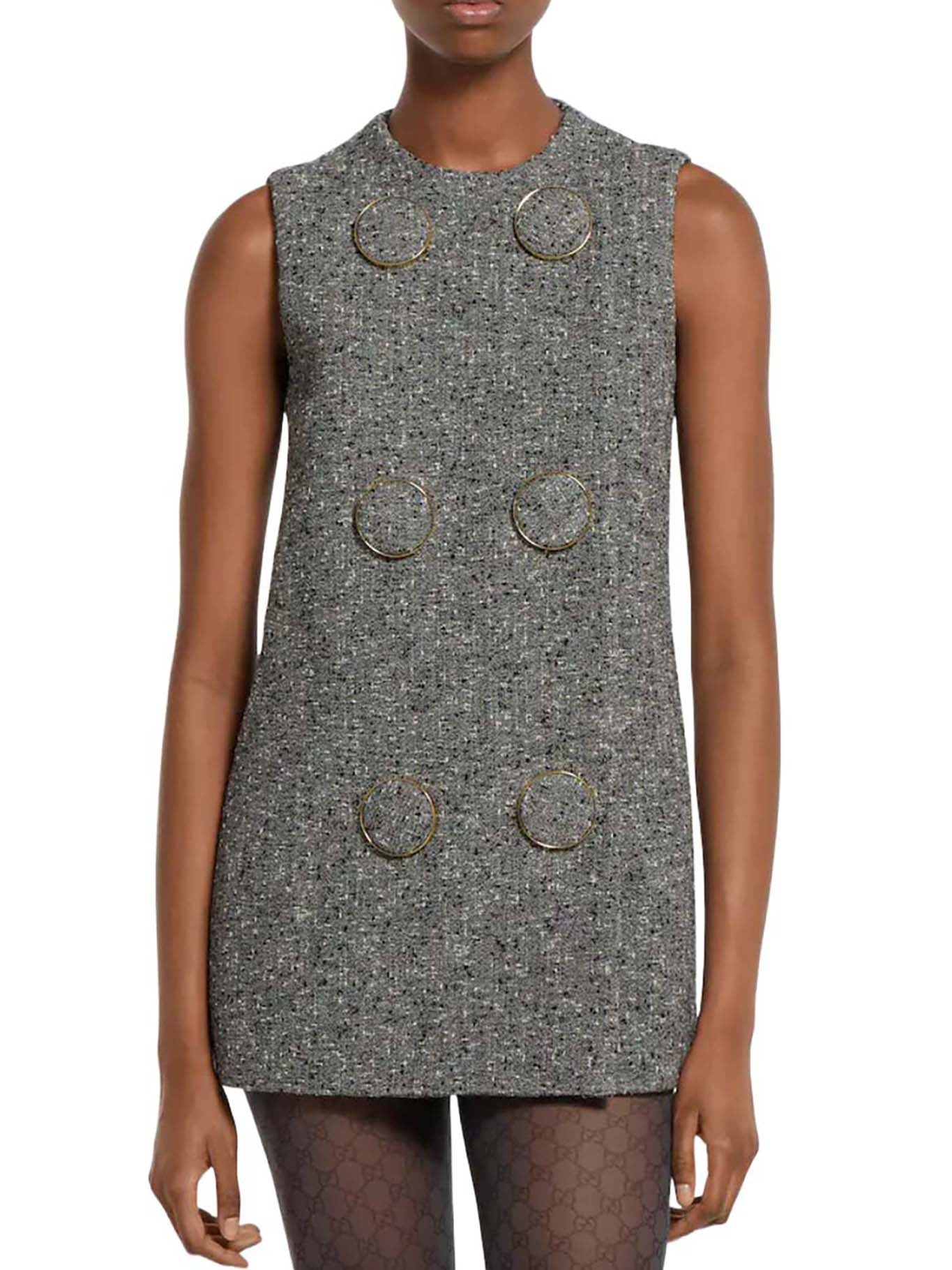 Wool Dress With Oversized Buttons Gucci оригінал – Купити в Україні – детальний вид