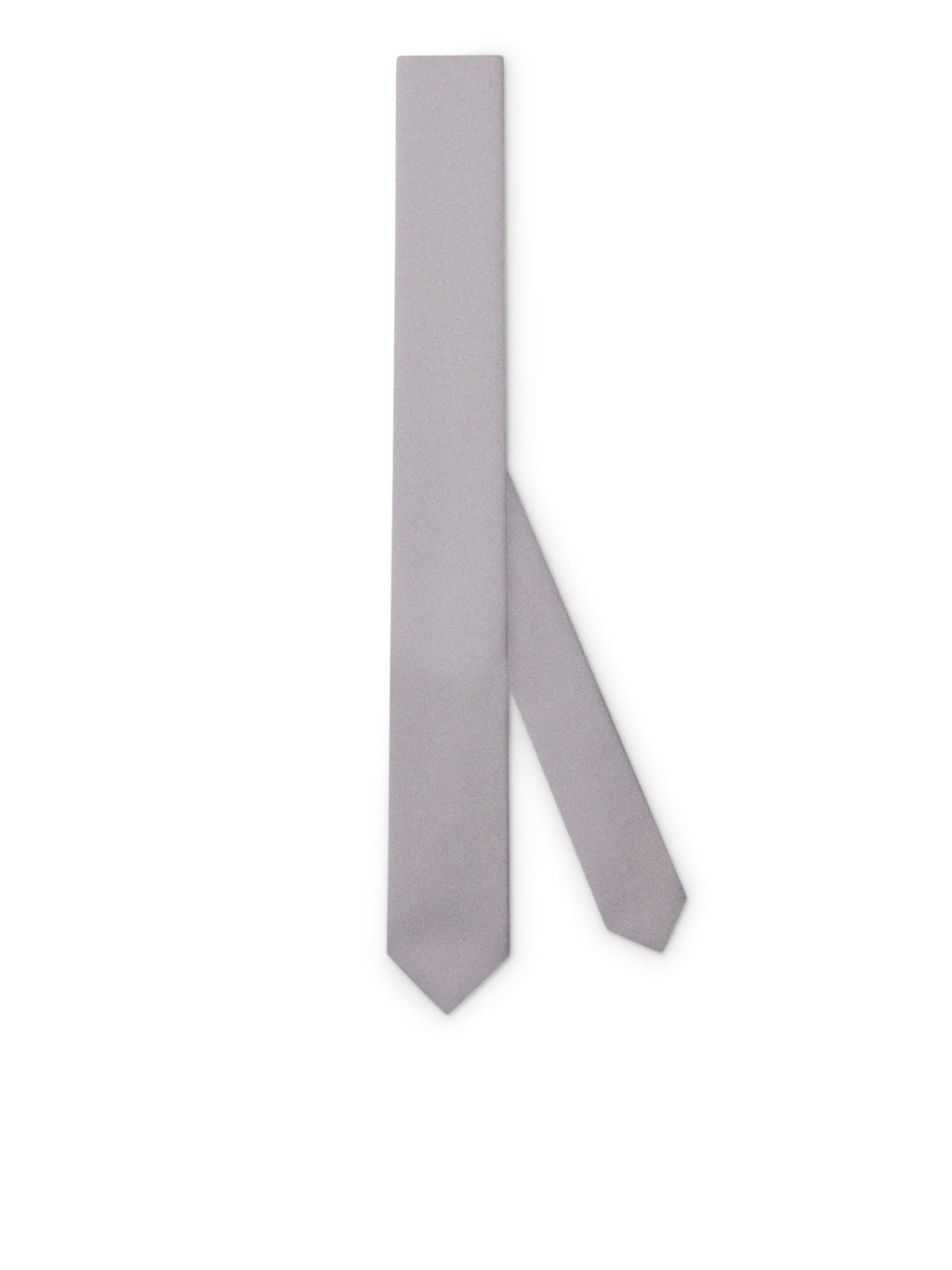 Silk Tie With Crepe Effect Gucci – Гарантія оригінальності – боковий вид