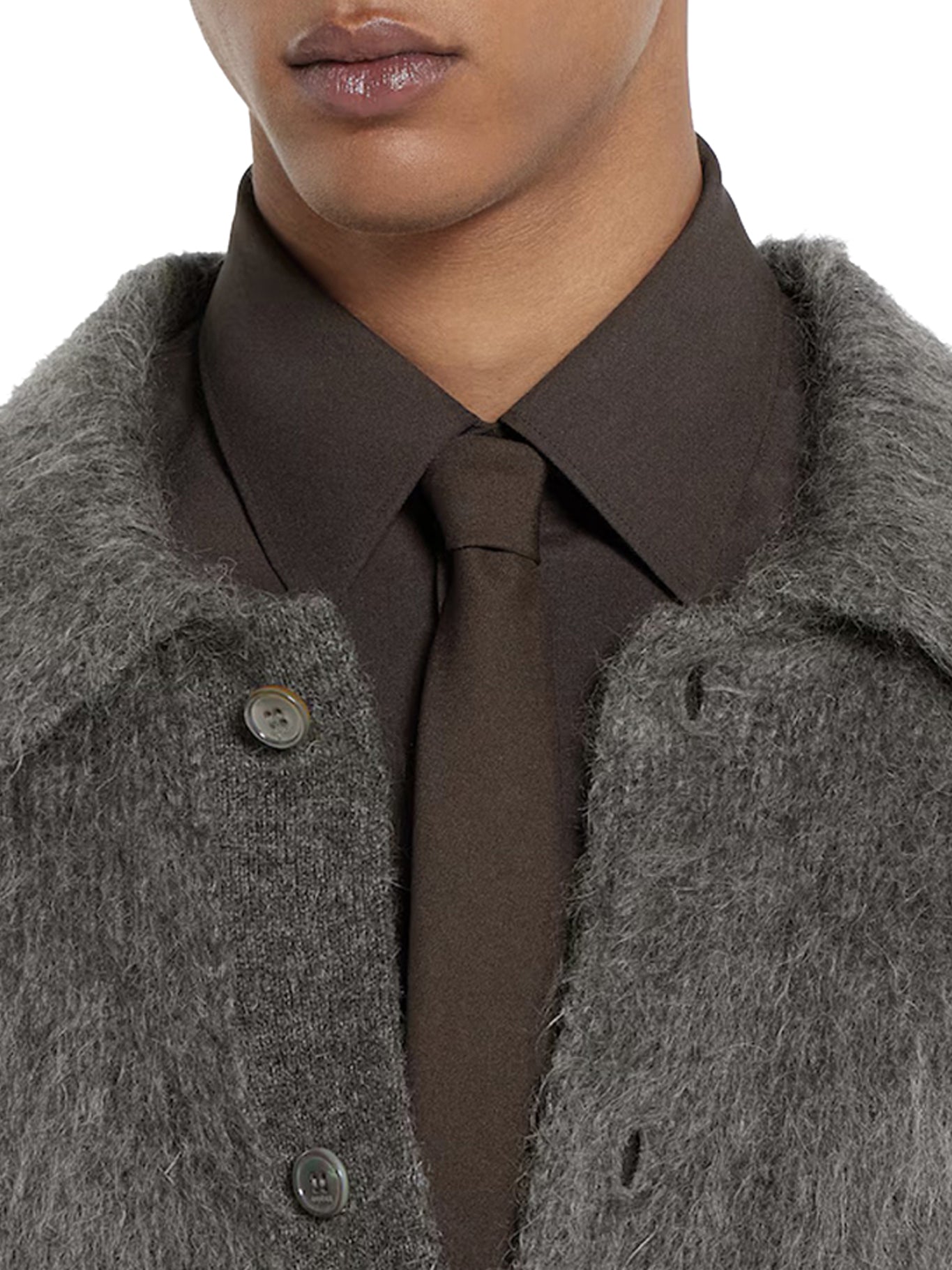 Wool Tie Gucci – Гарантія оригінальності – вид ззаду