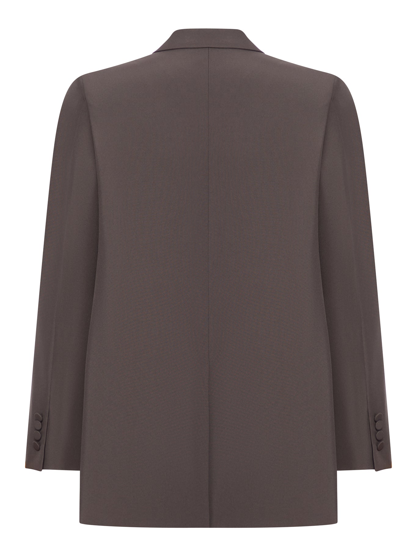 Оригінальна Double-Breasted Wool Gabardine Jacket Gucci – вид ззаду