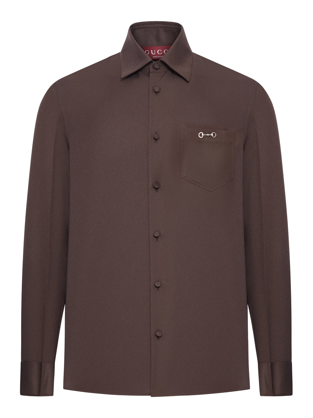 Оригінальна Twill Shirt With Hook Gucci – боковий вид