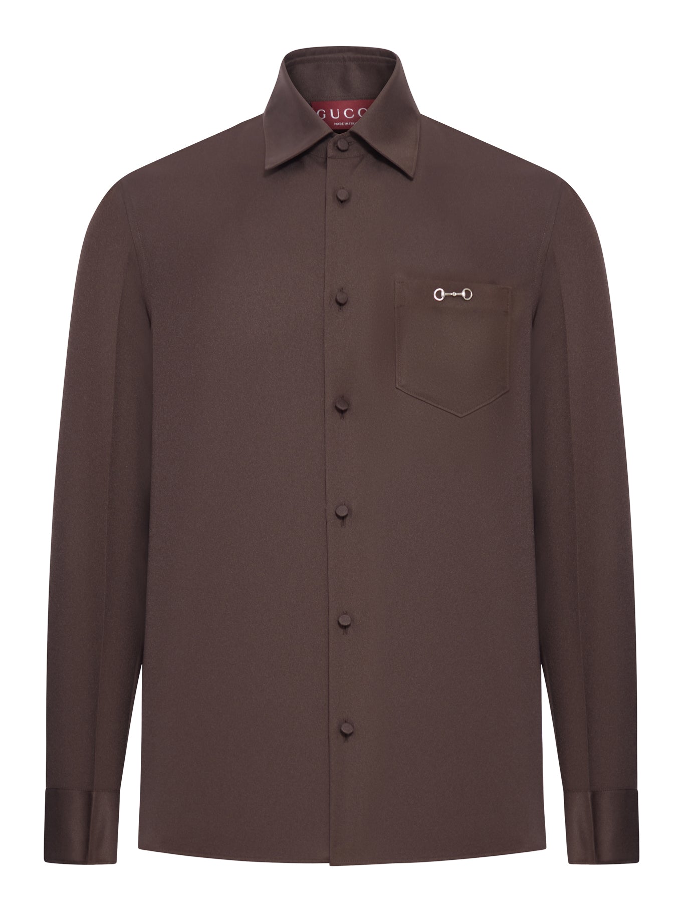 Оригінальна Twill Shirt With Hook Gucci – боковий вид