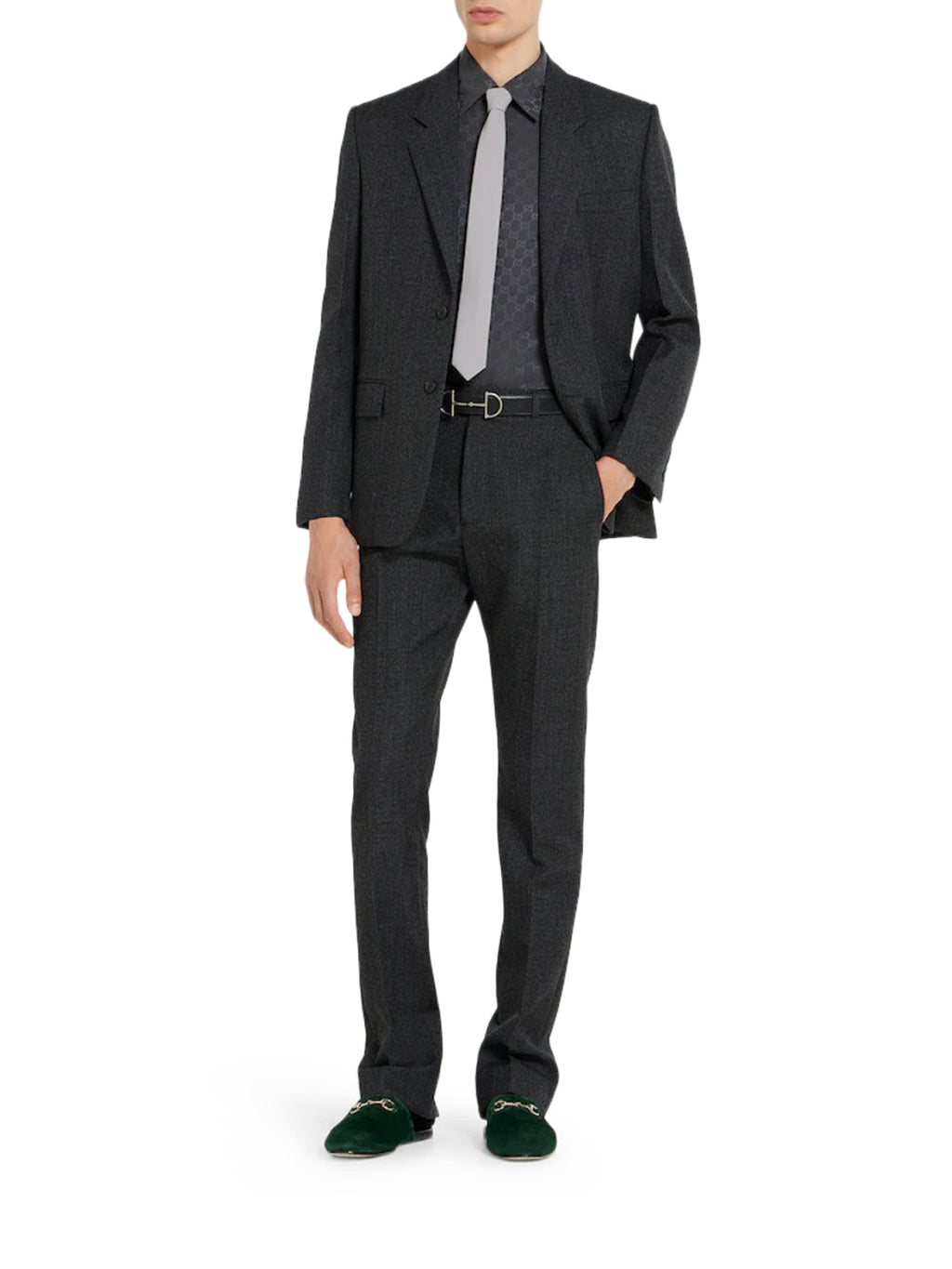 Gg Jacquard Silk Shirt Gucci – Гарантія оригінальності – збільшений вид