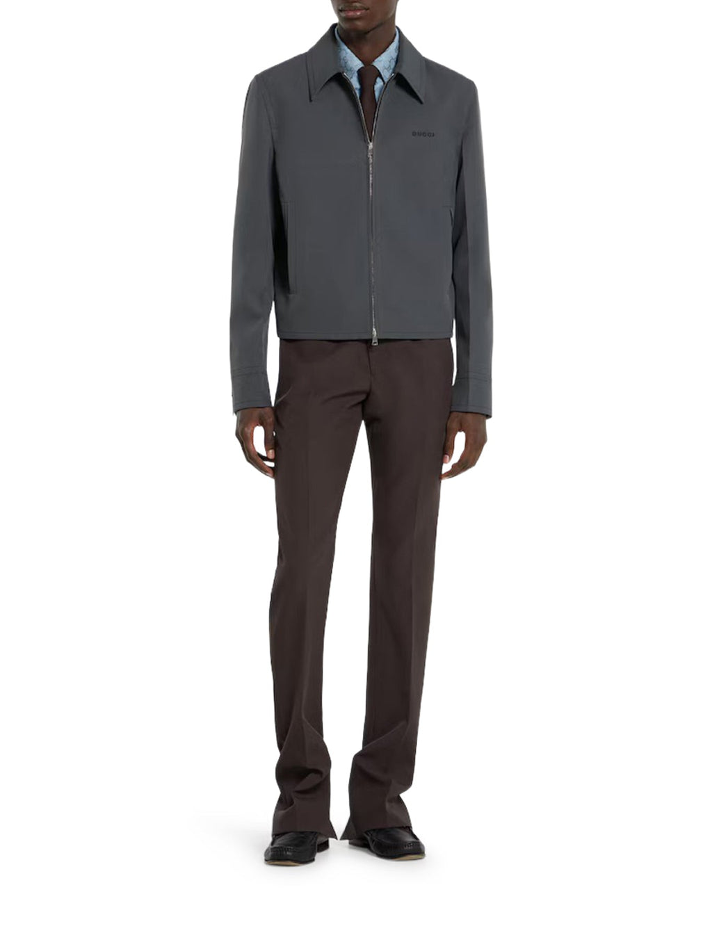 Gg Jacquard Silk Shirt Gucci – Гарантія оригінальності – збільшений вид
