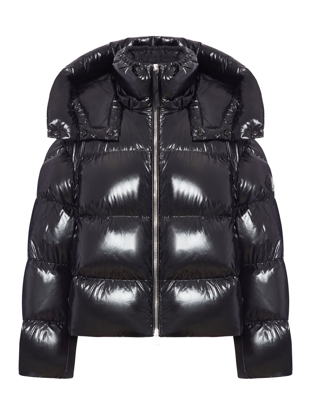 Lothar Moncler X Ee72 By Edward Enninful Hooded Short Down Jacket Moncler оригінал – Купити в Україні – боковий вид