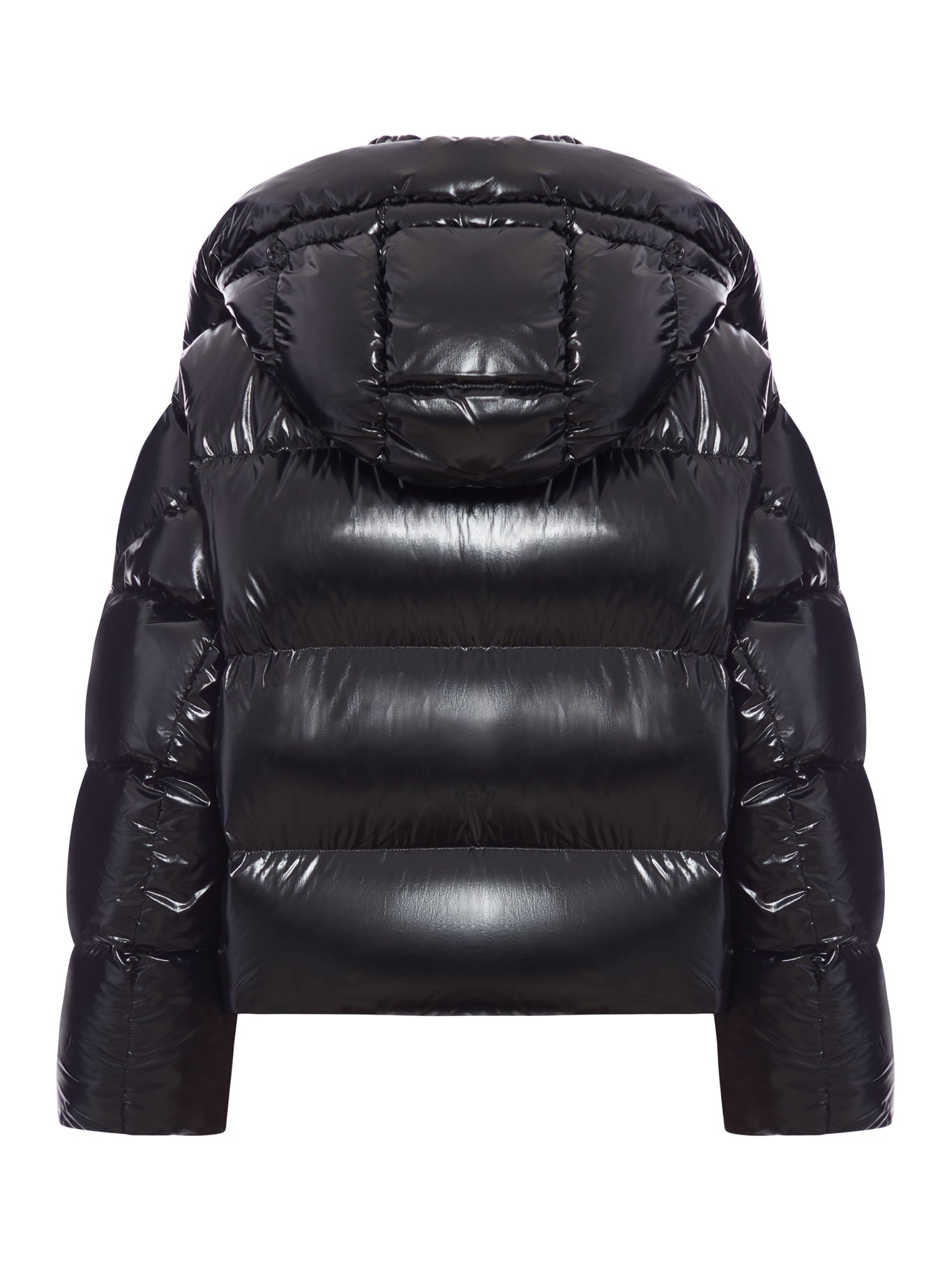 Lothar Moncler X Ee72 By Edward Enninful Hooded Short Down Jacket Moncler оригінал – Купити в Україні – вид ззаду