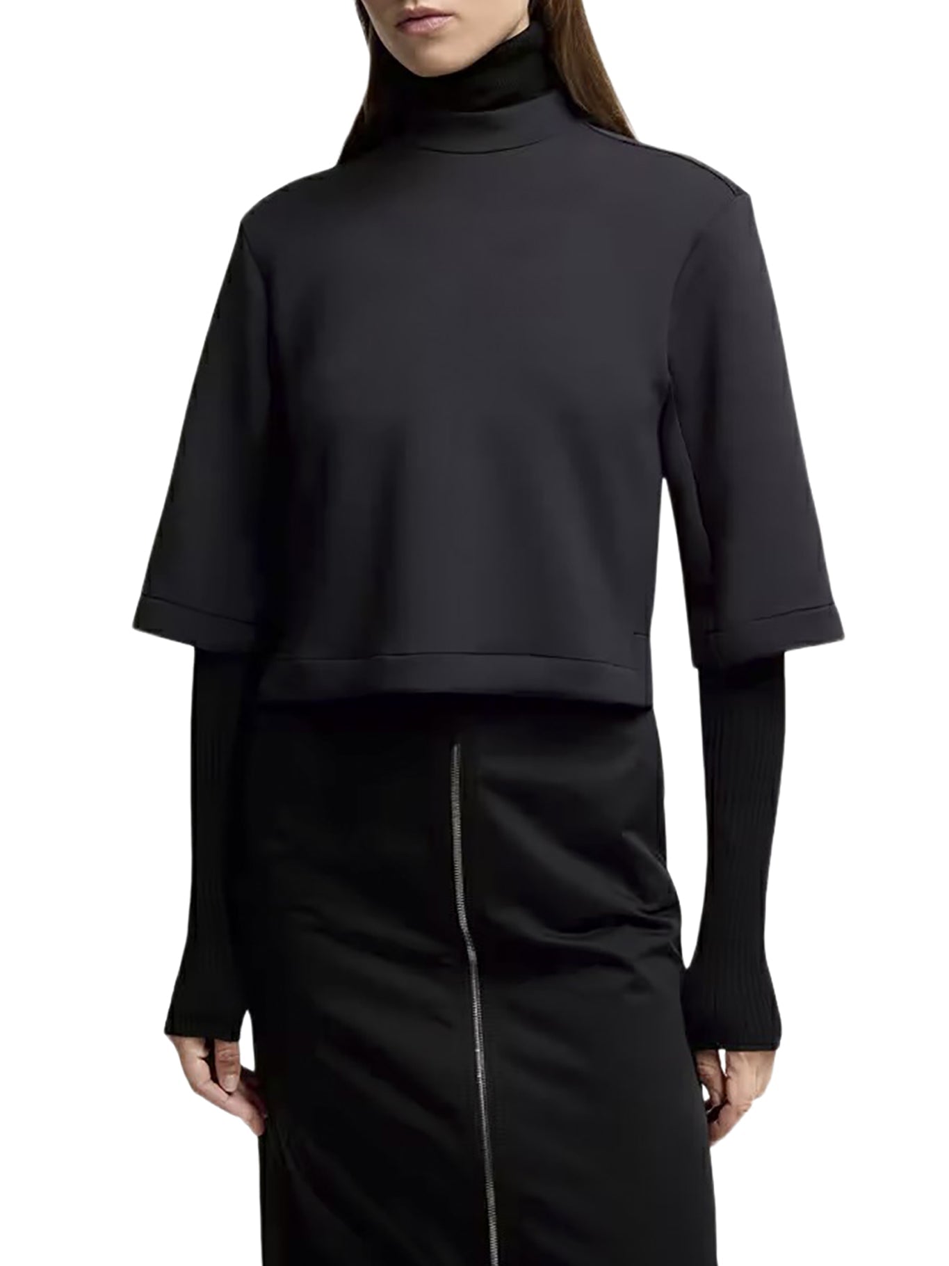 X Ee72 By Edward Enninful Neoprene T Shirt Moncler – Гарантія оригінальності – вид ззаду