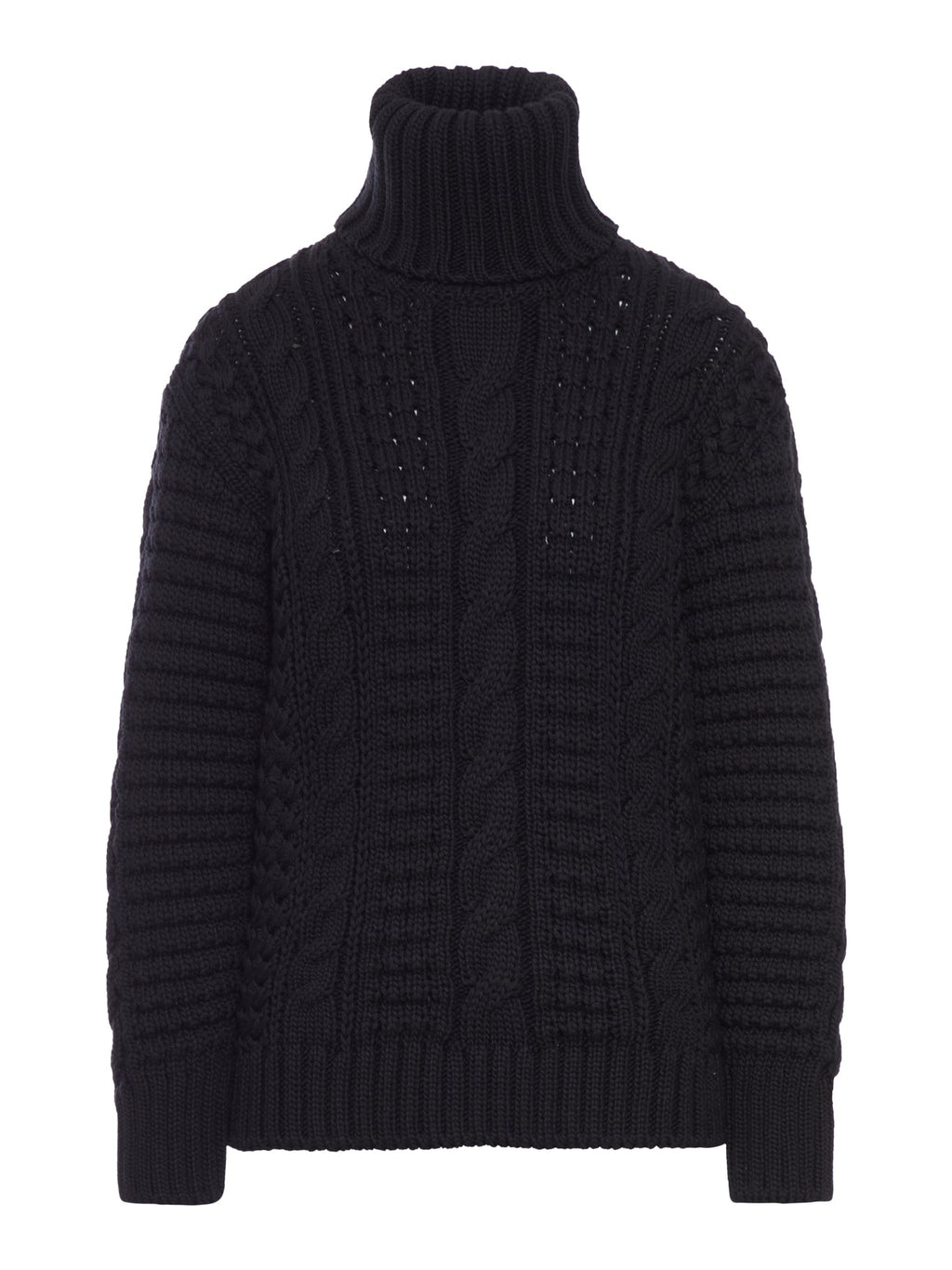 Оригінальна X Ee72 Edward Enninful Wool Turtleneck Sweater Moncler – боковий вид