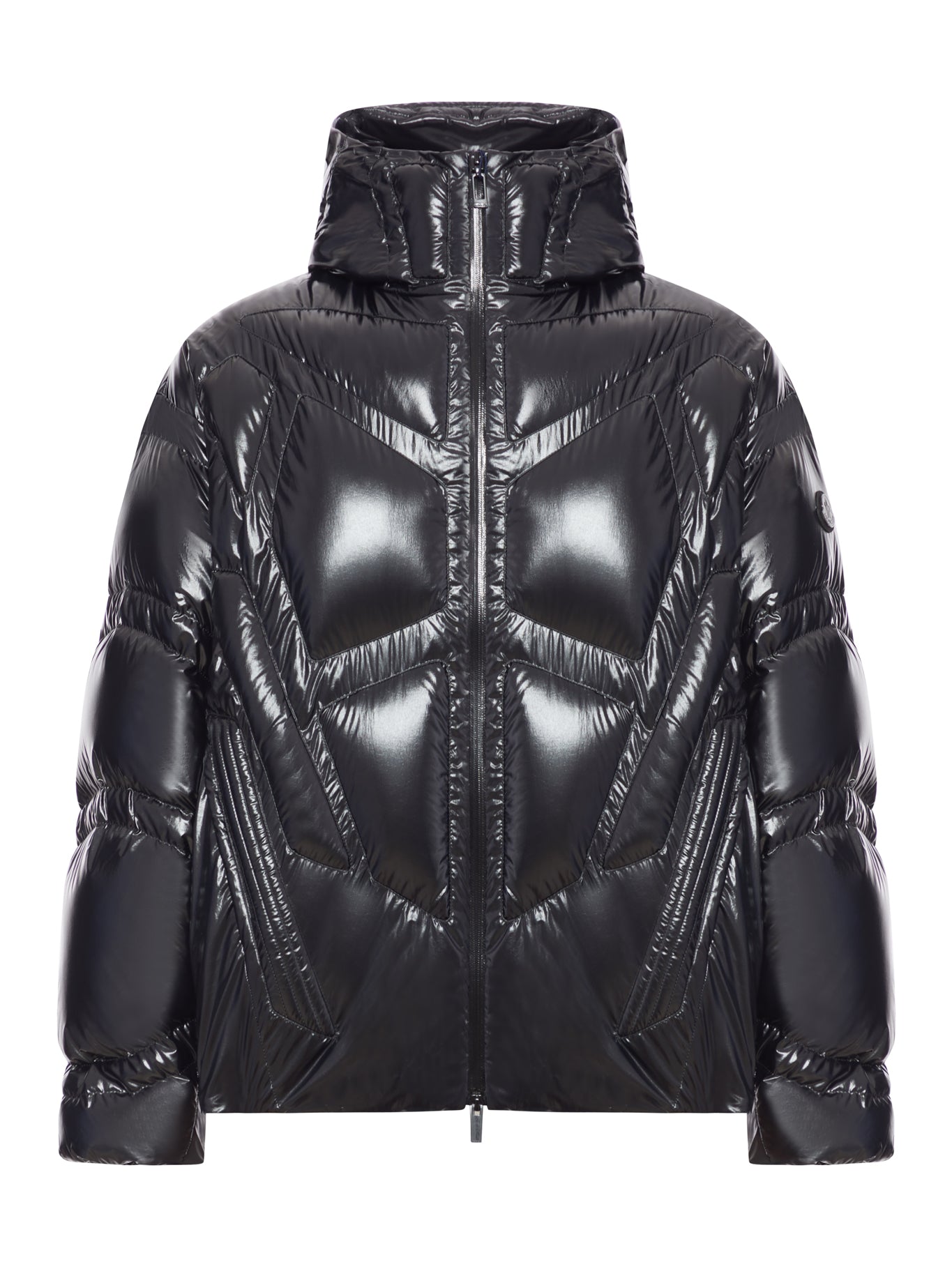 Оригінальна X A$ap Rocky Bahianinha Hooded Short Down Jacket Moncler – боковий вид