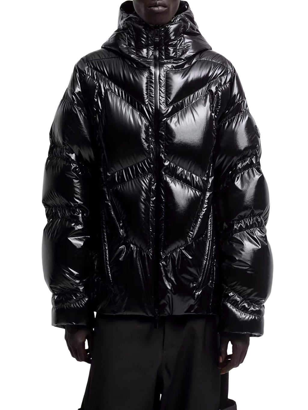 Оригінальна X A$ap Rocky Bahianinha Hooded Short Down Jacket Moncler – детальний вид