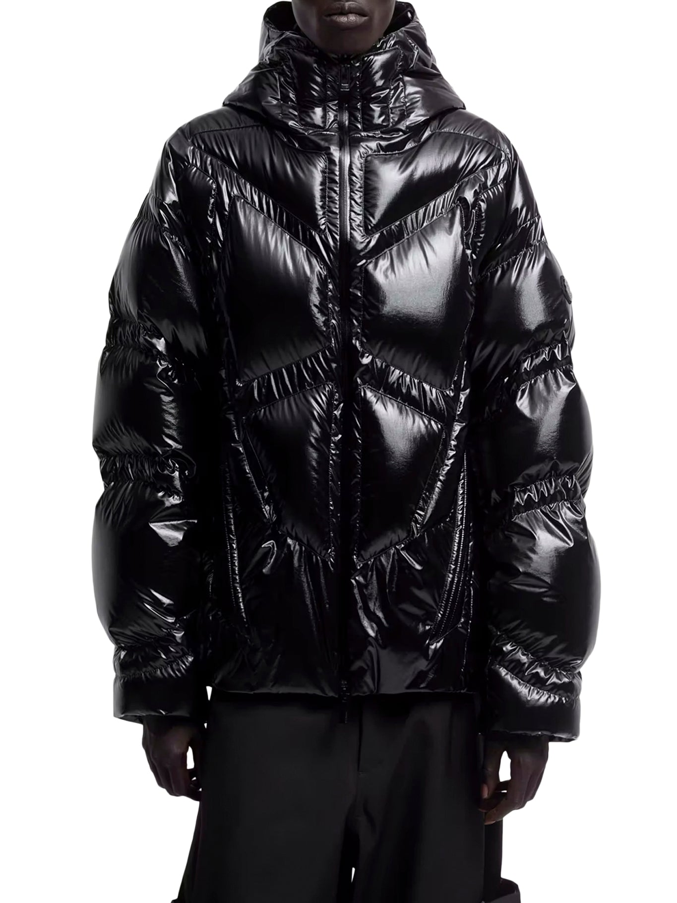 Оригінальна X A$ap Rocky Bahianinha Hooded Short Down Jacket Moncler – детальний вид