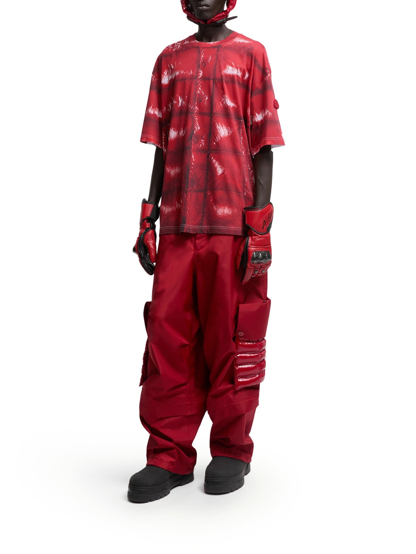 X A$ap Rocky Cotton T Shirt Moncler оригінал – Купити в Україні – вид ззаду