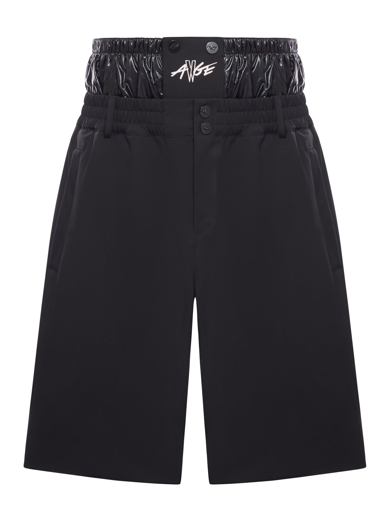 Оригінальна X A$ap Rocky Logo Print Shorts Moncler – боковий вид