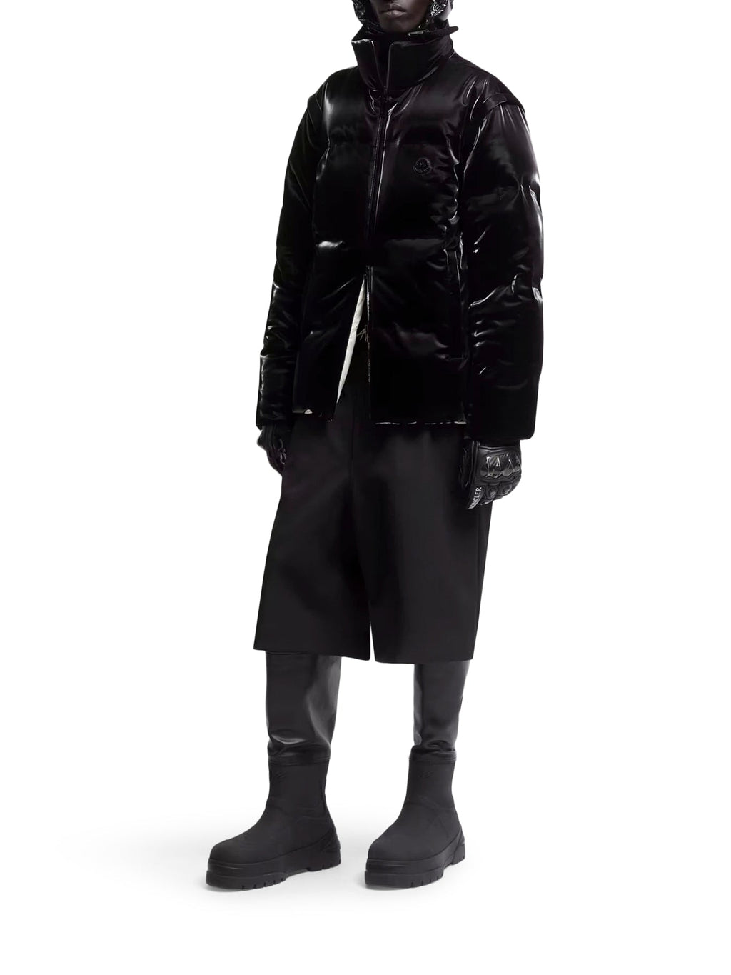 Оригінальна X A$ap Rocky Logo Print Shorts Moncler – вид ззаду