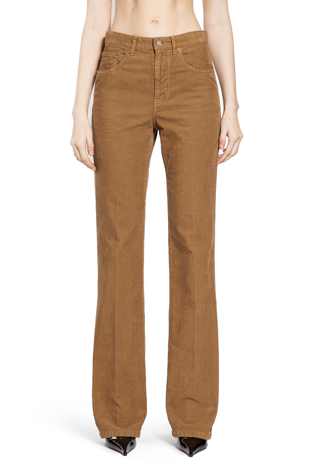 Оригінальна Clyde Pants In Corduroy Saint laurent – вид ззаду