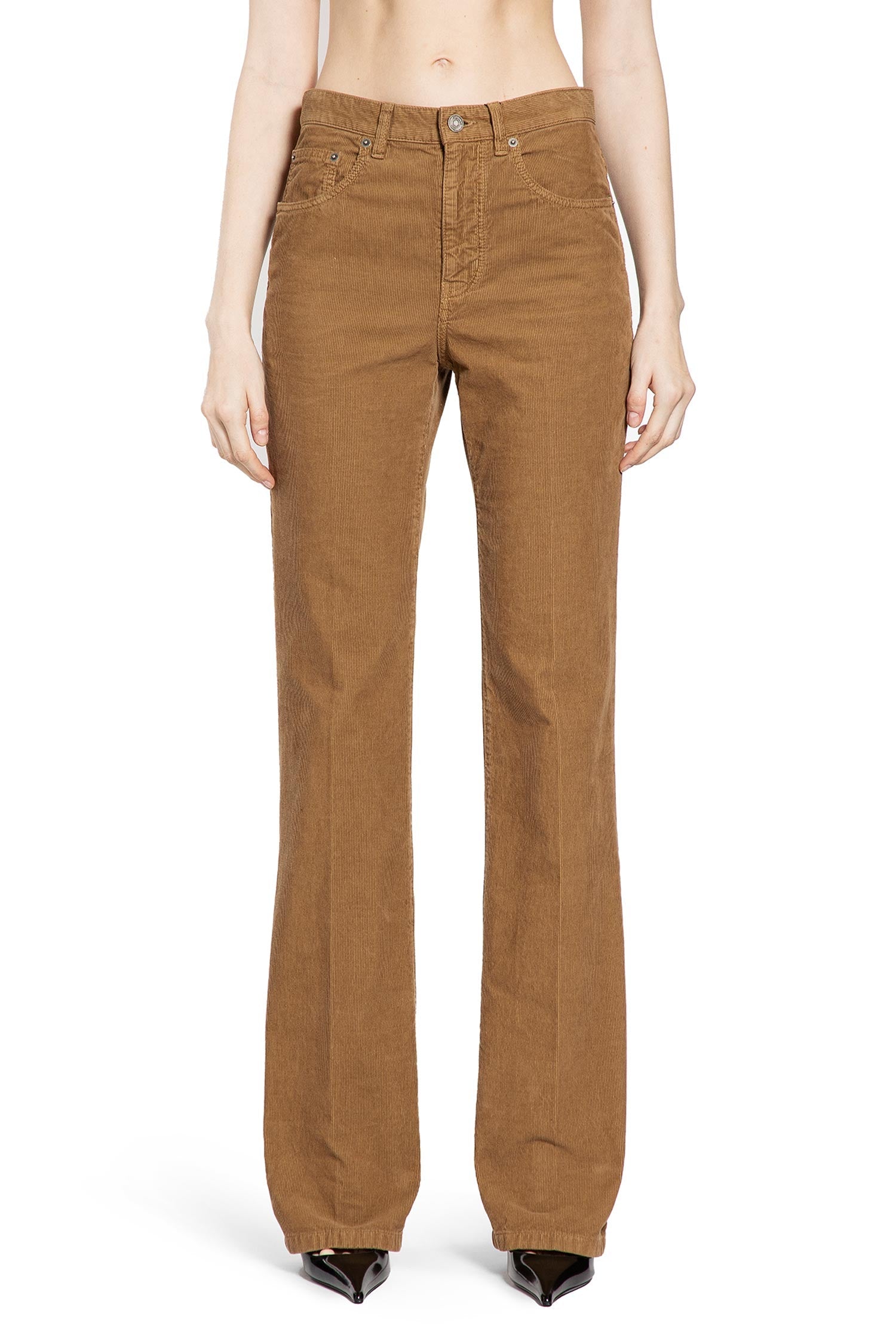 Оригінальна Clyde Pants In Corduroy Saint laurent – вид ззаду