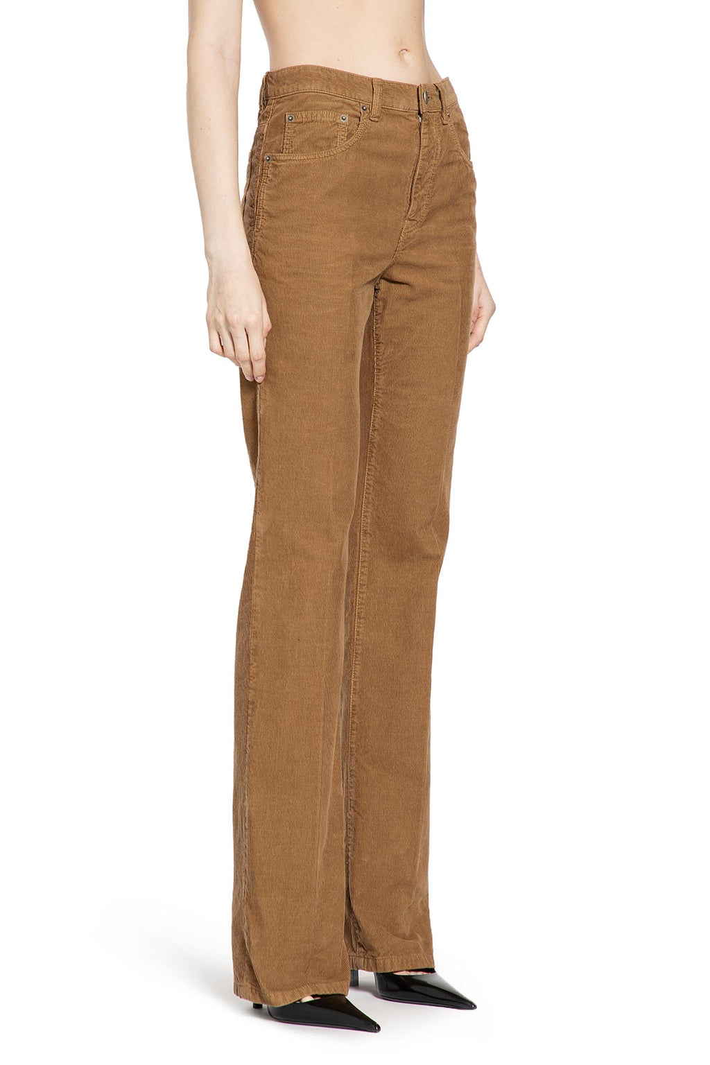 Оригінальна Clyde Pants In Corduroy Saint laurent – детальний вид