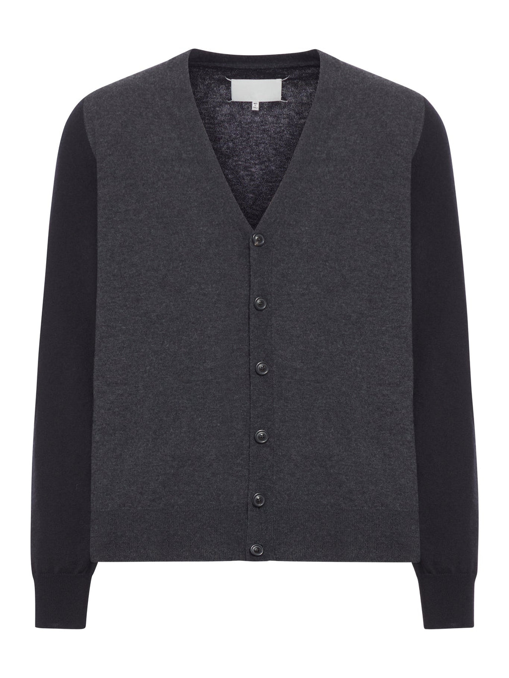 V-Neck Wool Cardigan Maison margiela оригінал – Купити в Україні – боковий вид