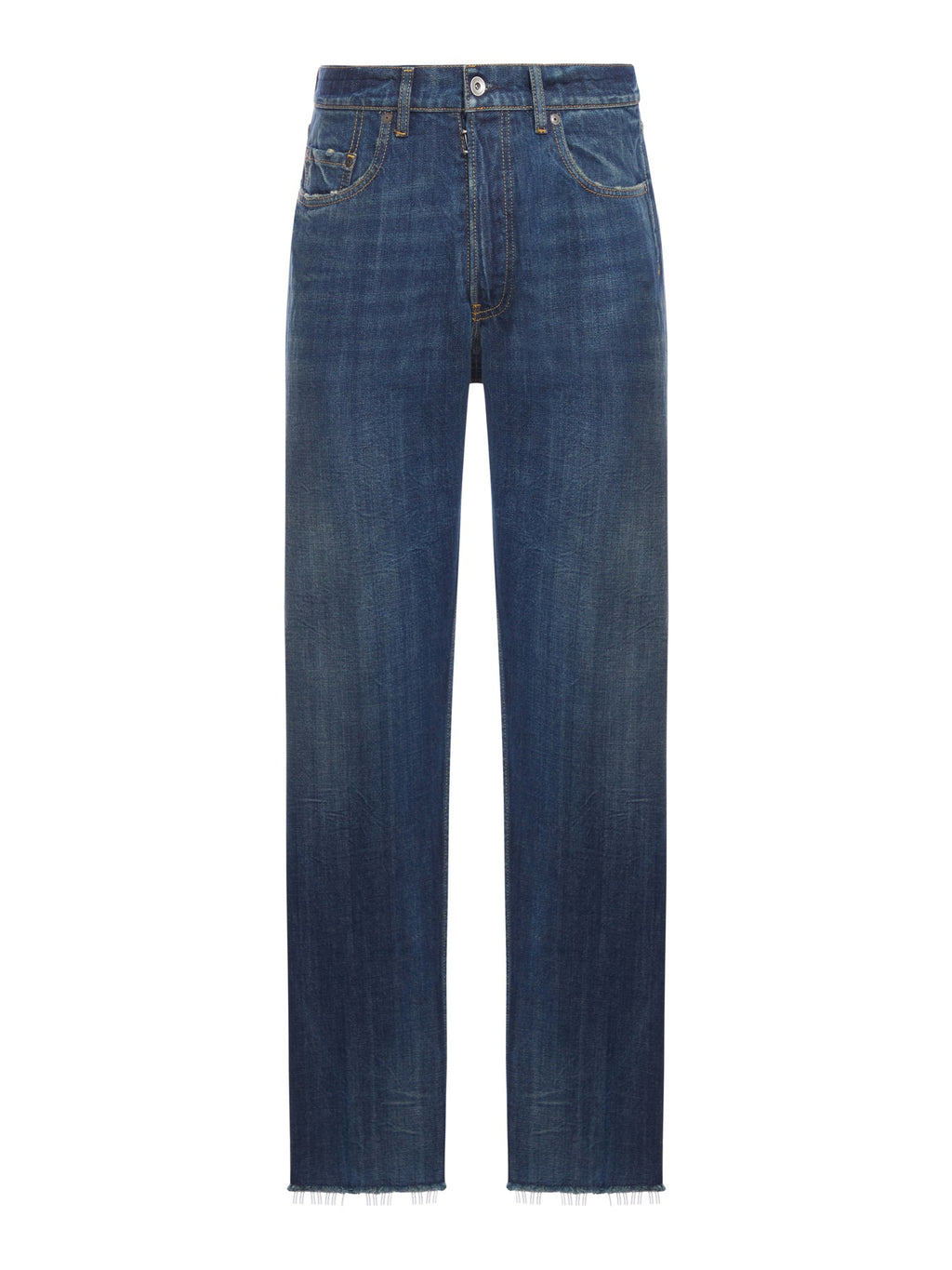 Straight Leg Denim Jeans Maison margiela – Гарантія оригінальності – боковий вид