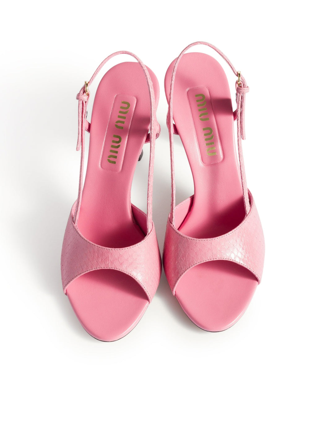 Ayers Slingback Sandals Miu miu – Гарантія оригінальності – детальний вид