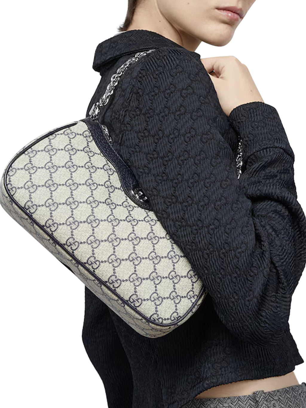Оригінальна Ophidia Small Shoulder Bag Gucci – вид ззаду