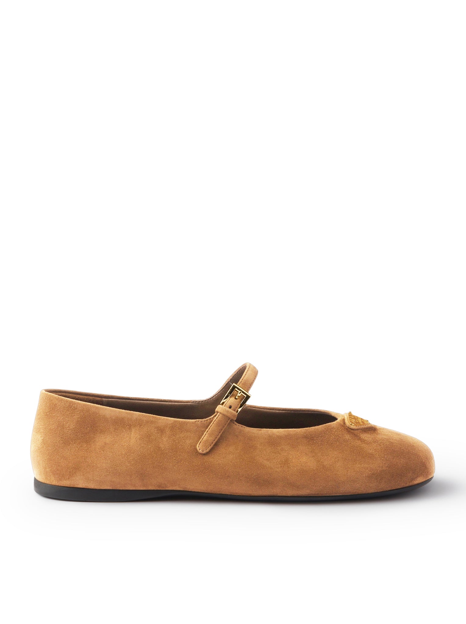 Suede Ballerinas Prada оригінал – Купити в Україні – боковий вид
