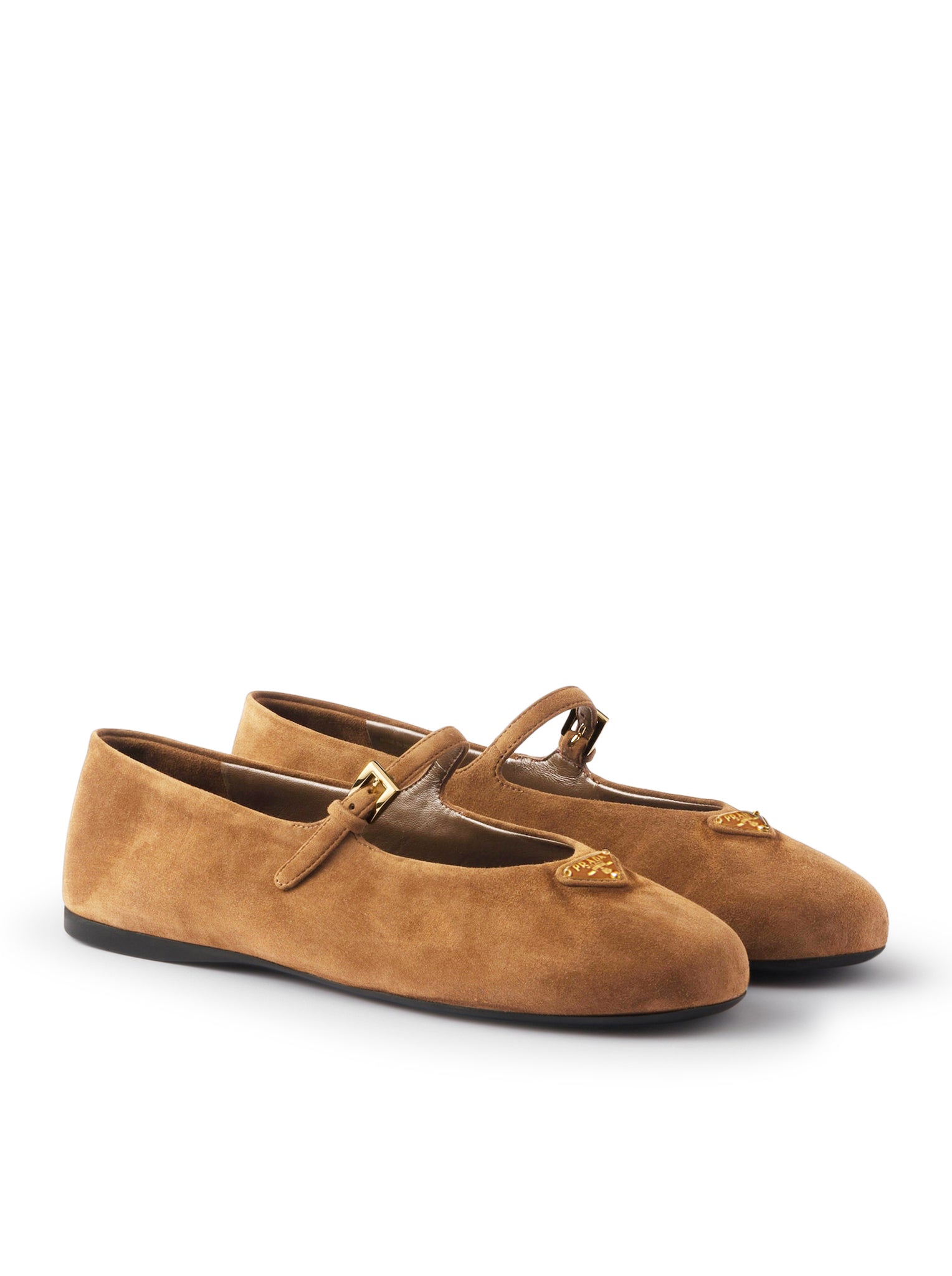 Suede Ballerinas Prada оригінал – Купити в Україні – вид ззаду