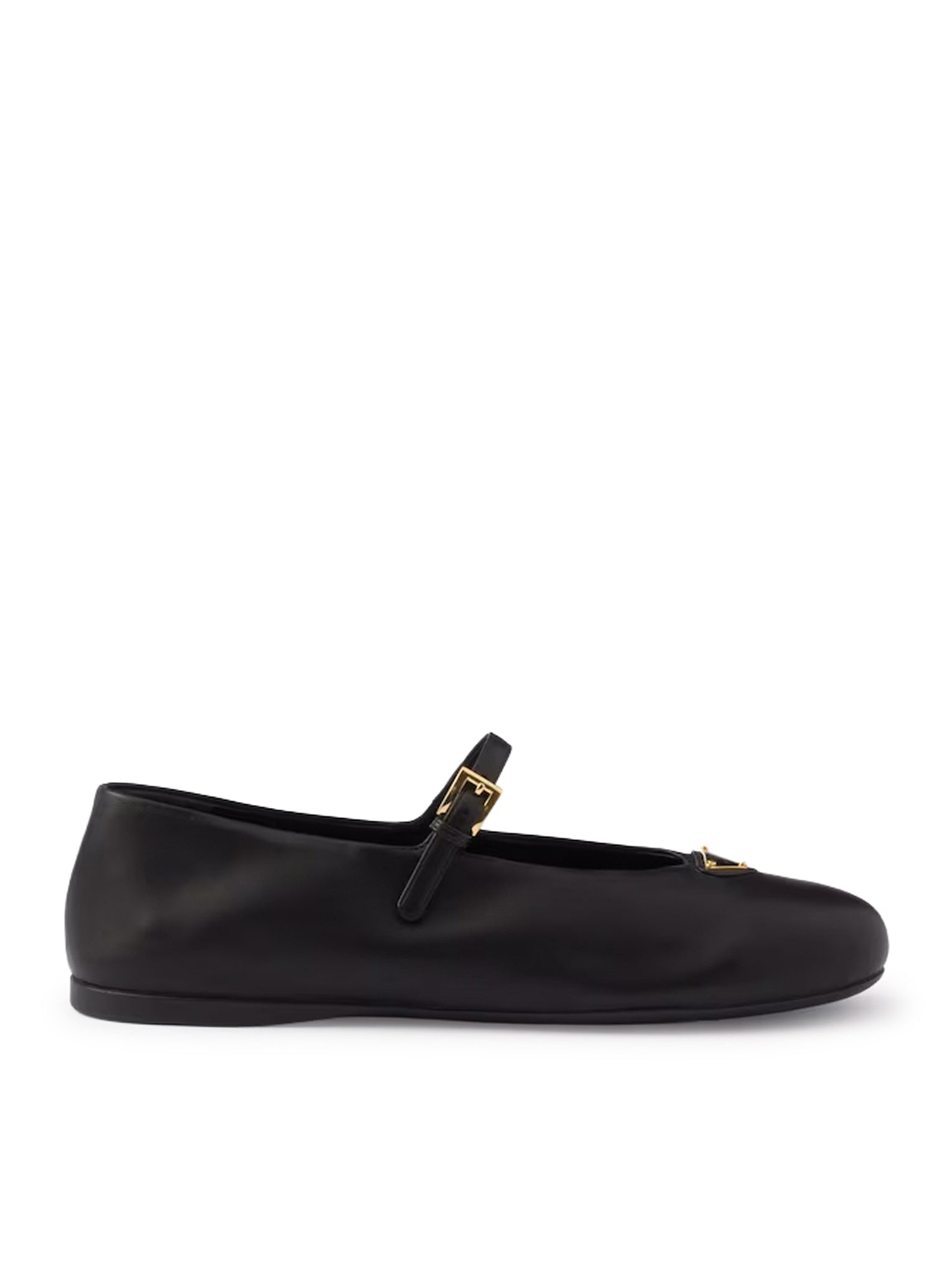 Nappa Leather Ballerinas Prada – Гарантія оригінальності – боковий вид