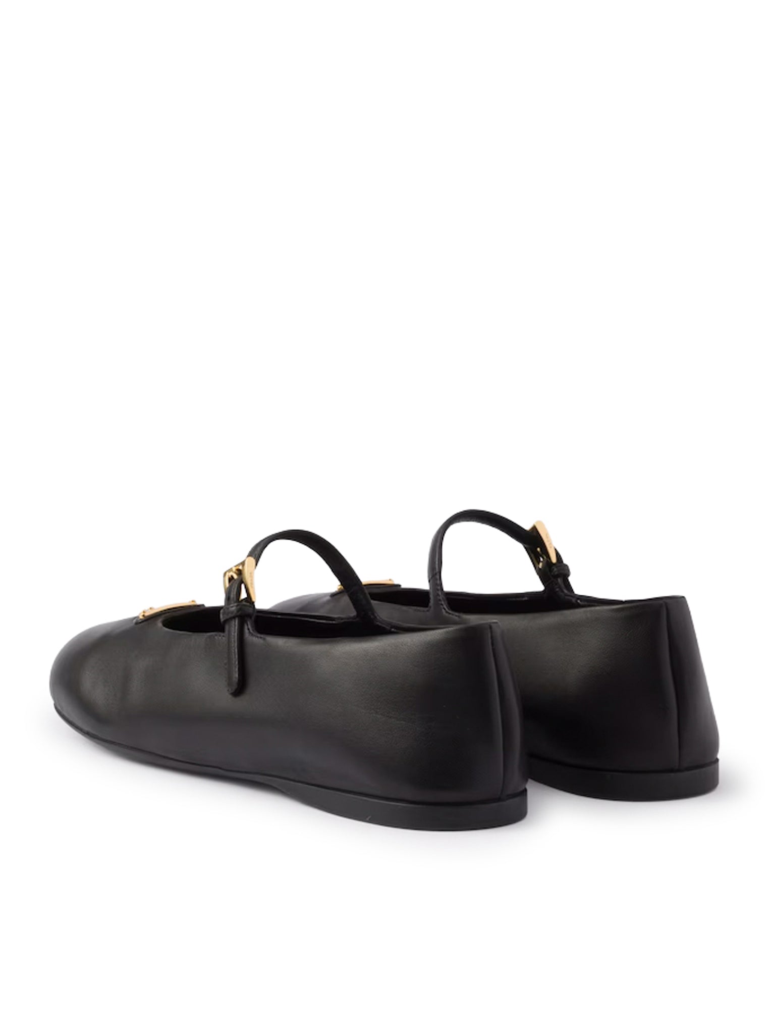Nappa Leather Ballerinas Prada – Гарантія оригінальності – детальний вид