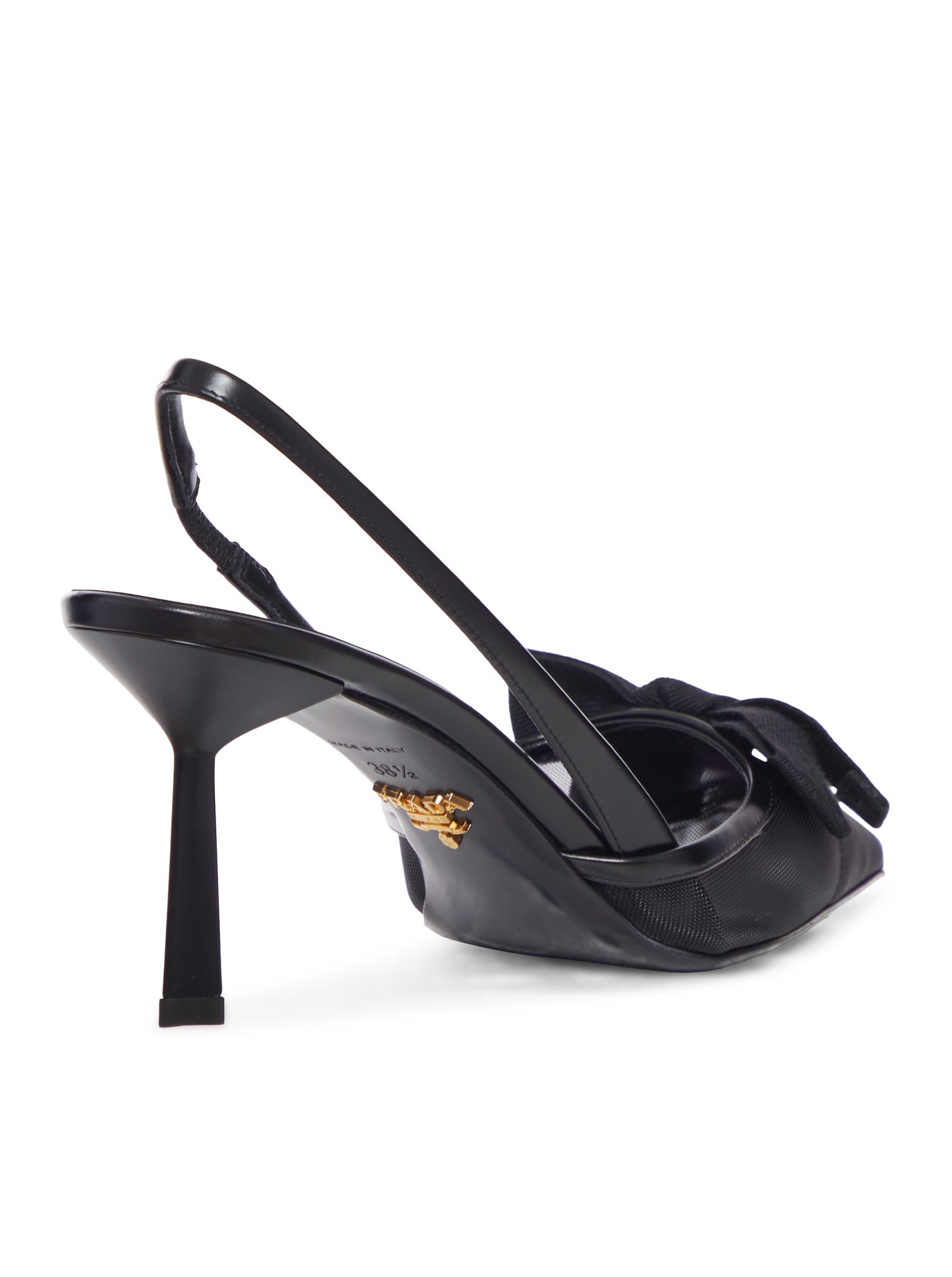 Оригінальна Mesh Bow Slingback Pumps Prada – детальний вид