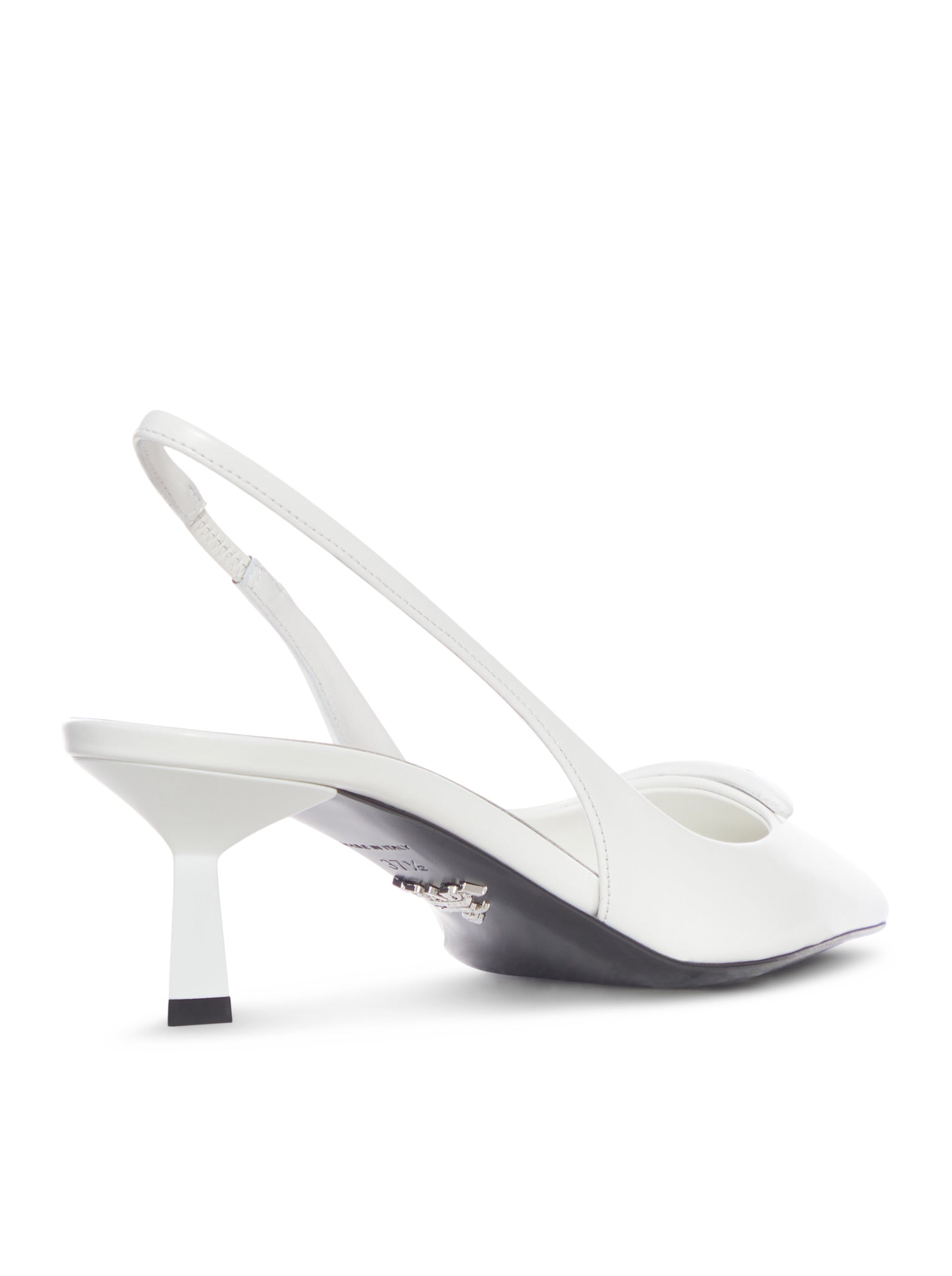 Brushed Leather Slingback Décolleté Prada оригінал – Купити в Україні – детальний вид