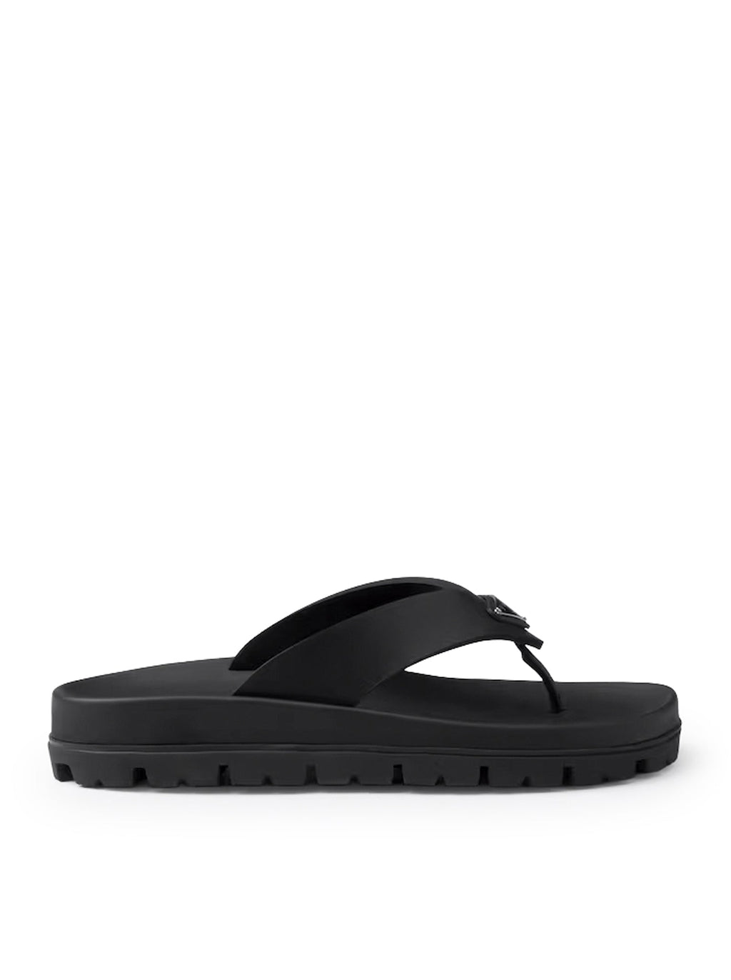 Rubber Flip-Flops Sandals Prada оригінал – Купити в Україні – боковий вид