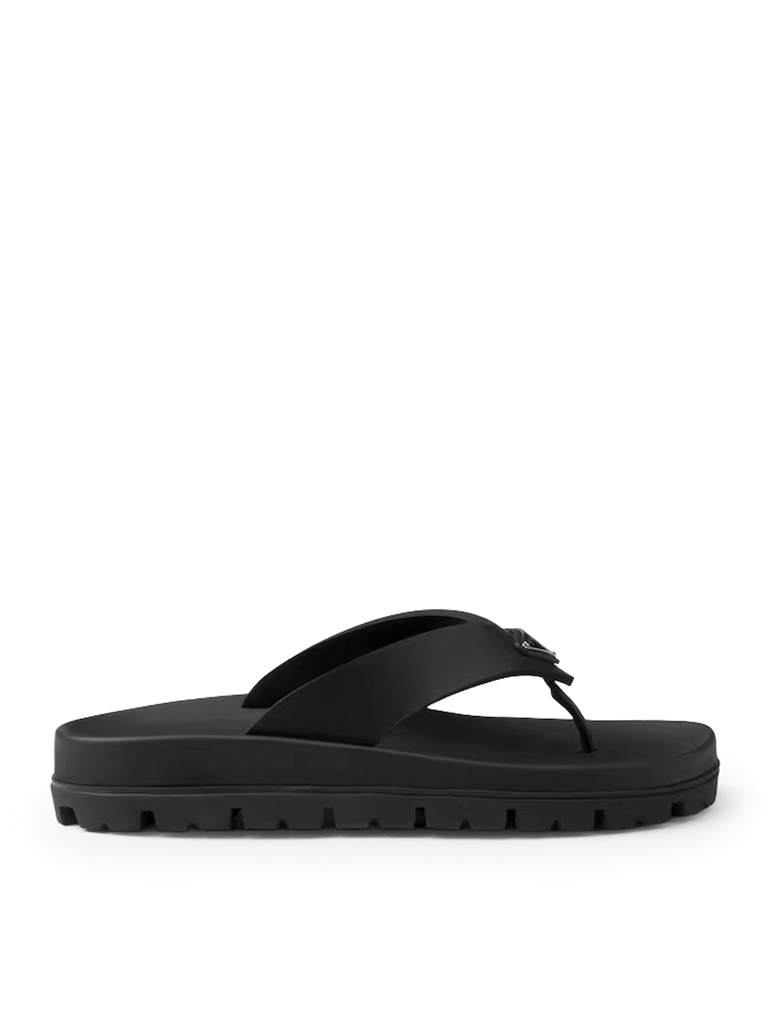 Rubber Flip-Flops Sandals Prada оригінал – Купити в Україні – боковий вид