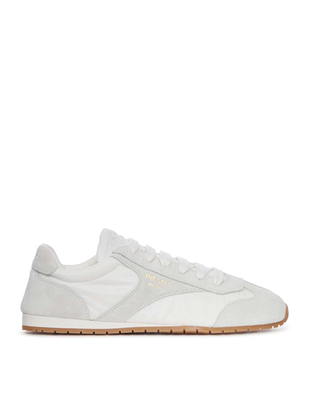 Оригінальна Suede Sneakers Prada – боковий вид