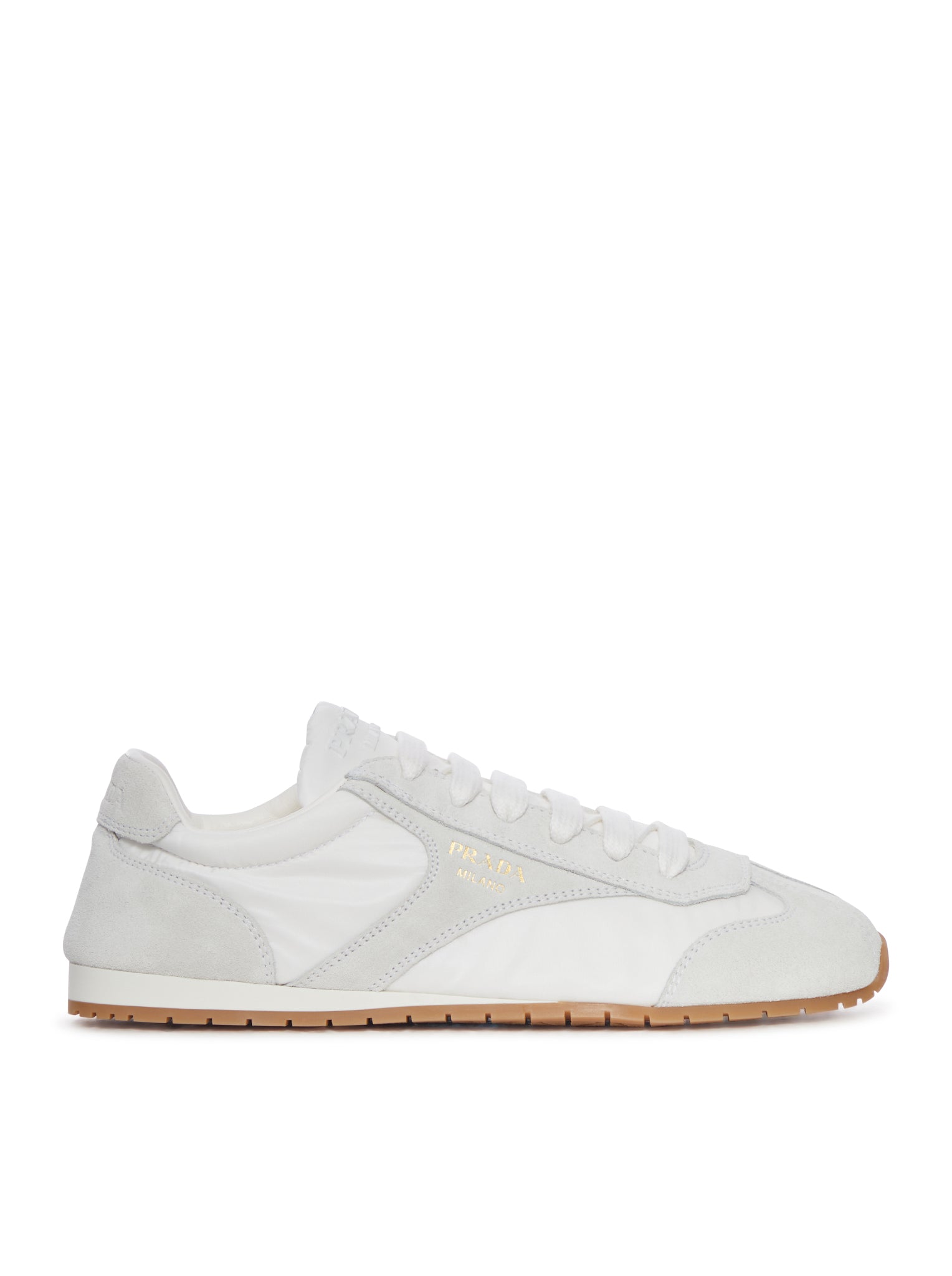 Оригінальна Suede Sneakers Prada – боковий вид