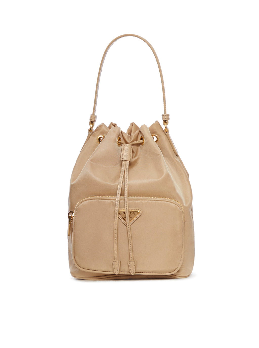 Оригінальна Duet Re Nylon Bucket Bag Prada – боковий вид