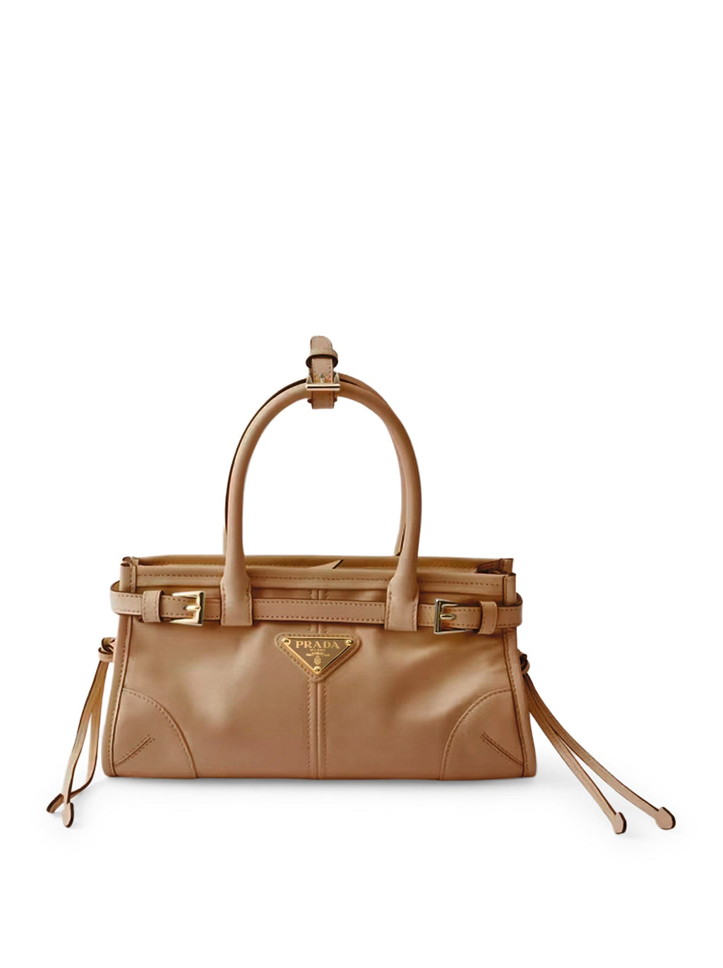 Оригінальна Bonnie Mini Leather Handbag Prada – боковий вид